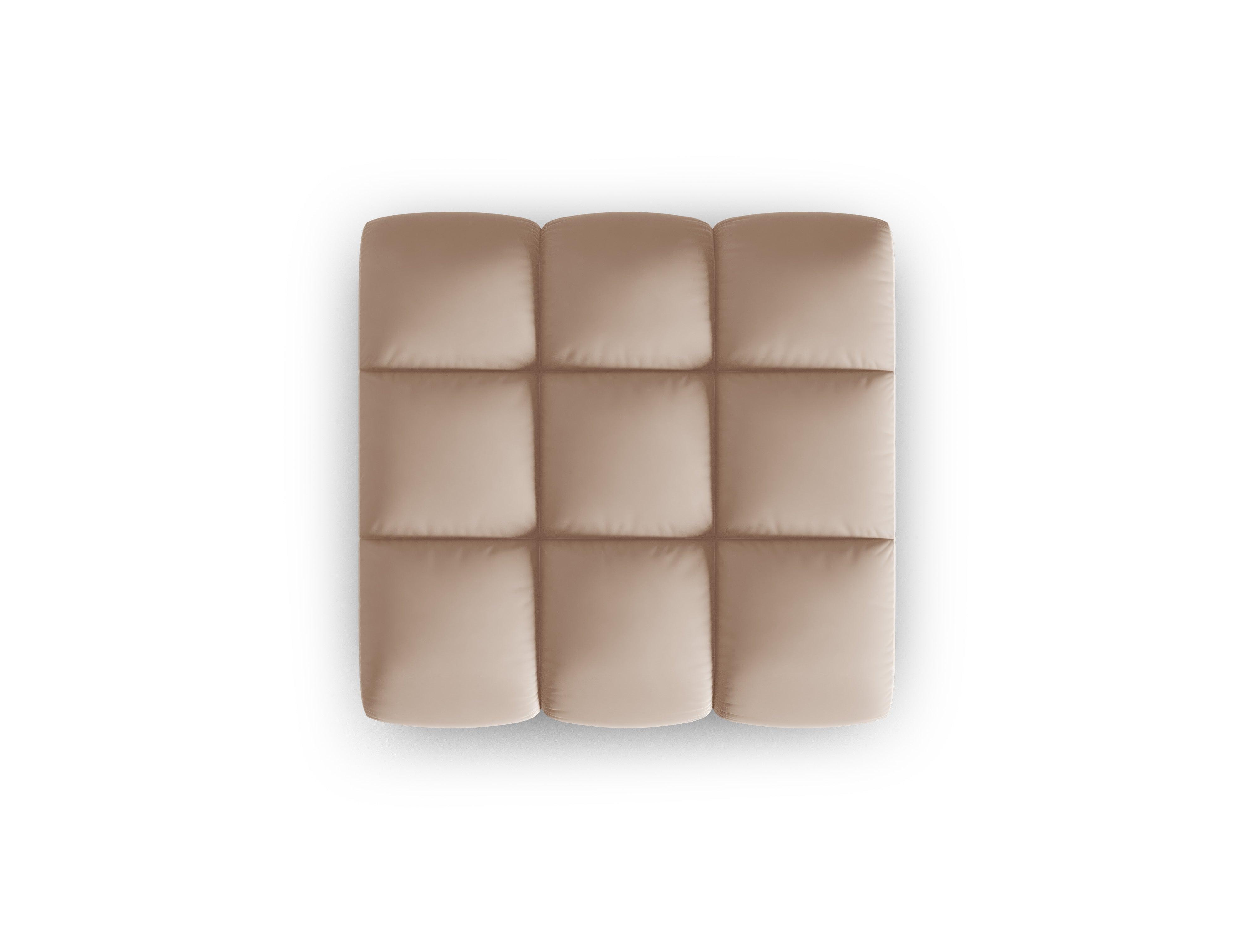 Puf aksamitny HALLEY beżowy Windsor & Co Eye on Design