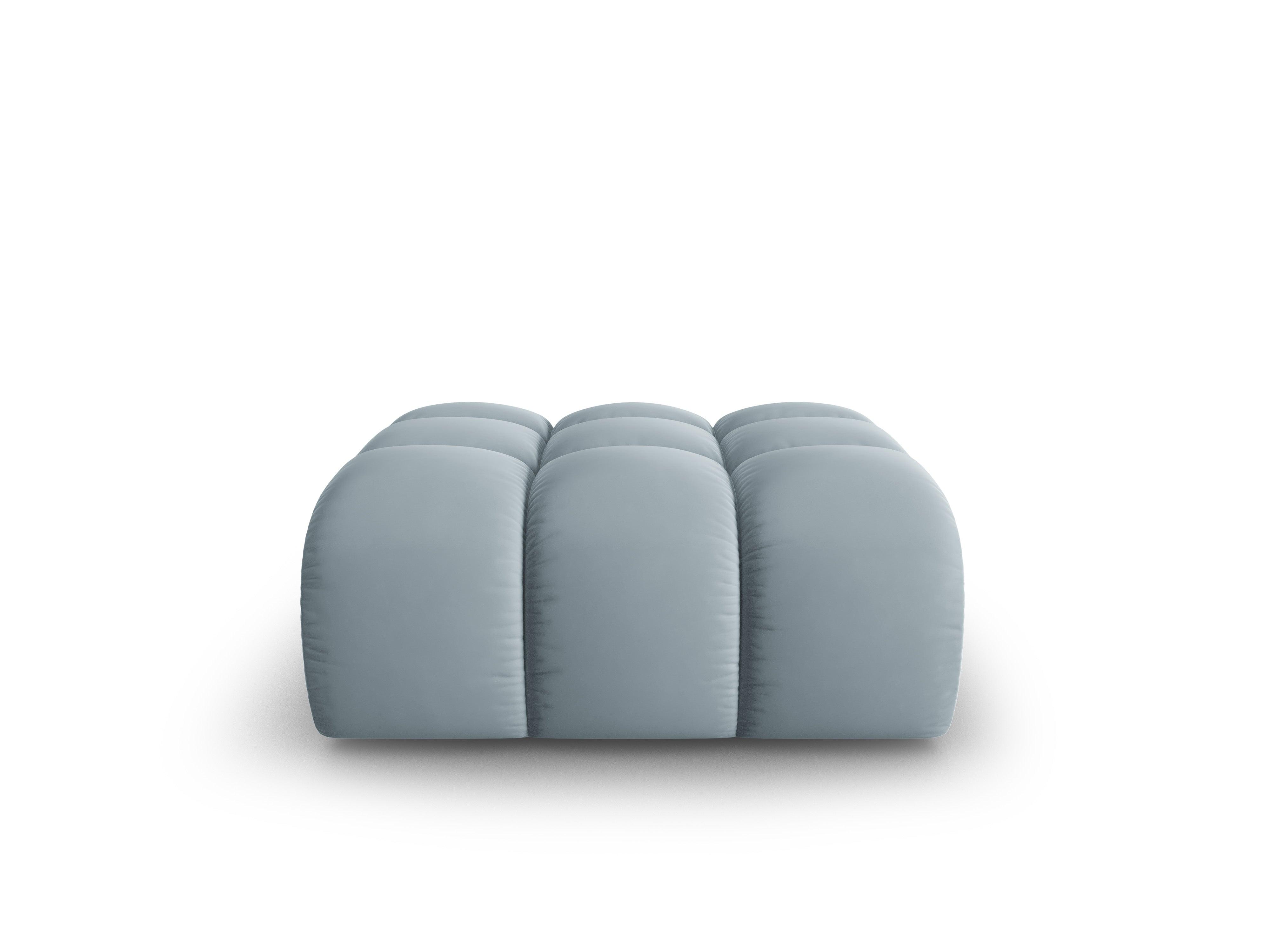 Puf aksamitny HALLEY jasnoniebieski Windsor & Co Eye on Design