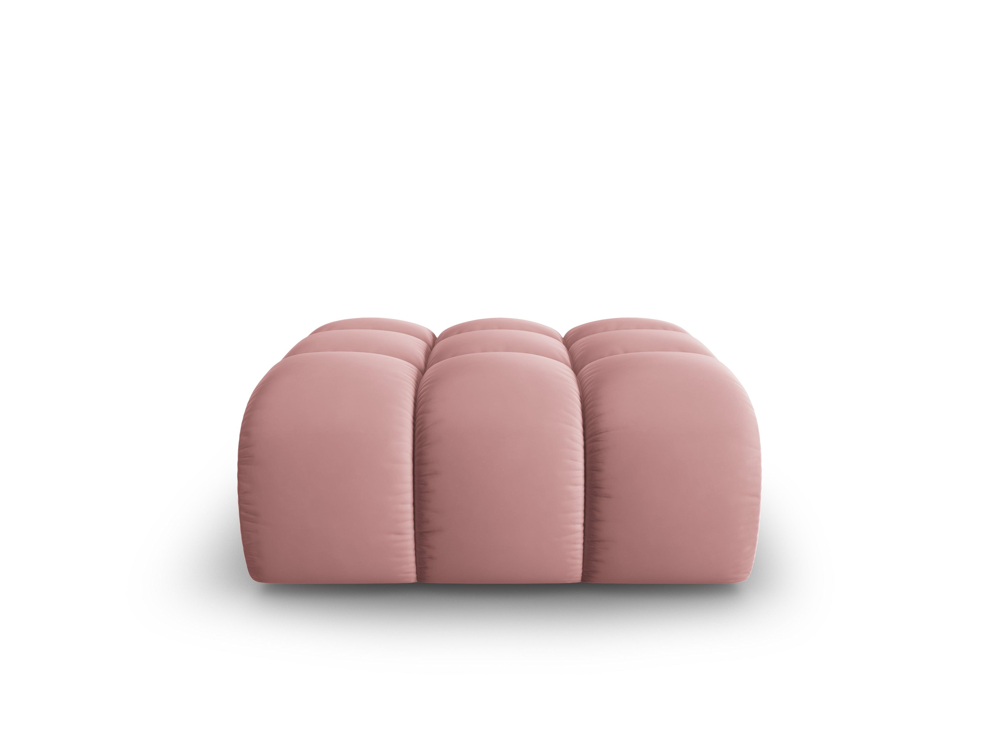 Puf aksamitny HALLEY różowy Windsor & Co Eye on Design