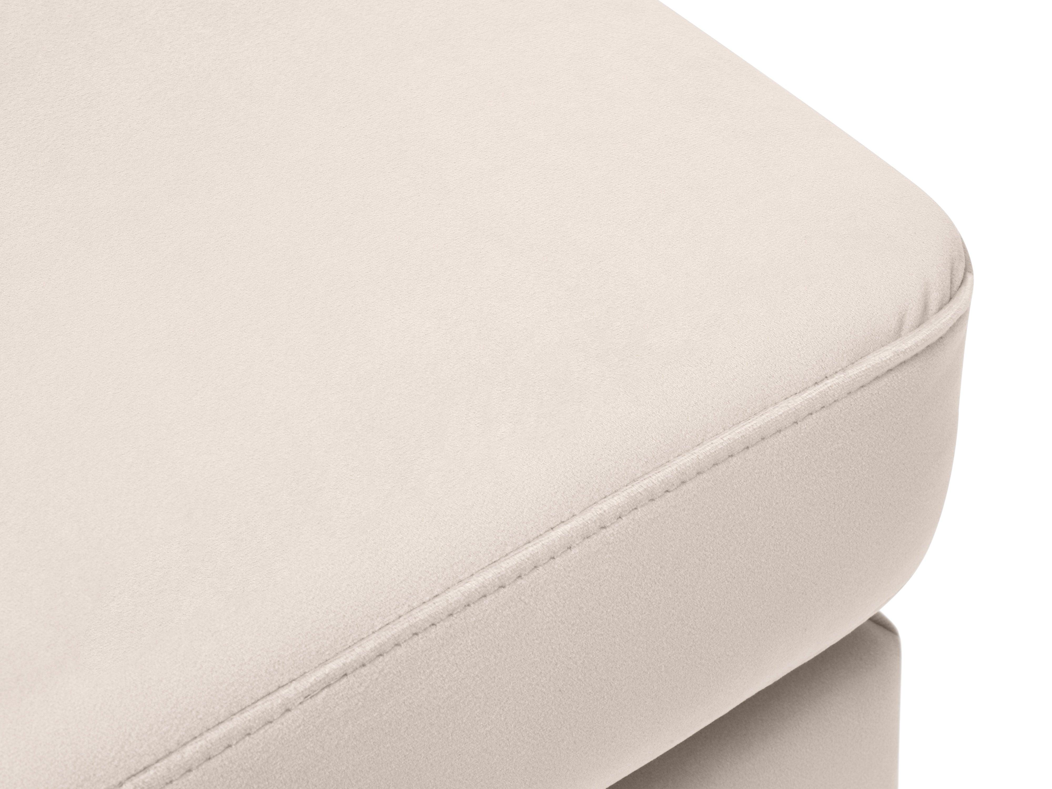 Puf aksamitny HEBE beżowy Mazzini Sofas Eye on Design