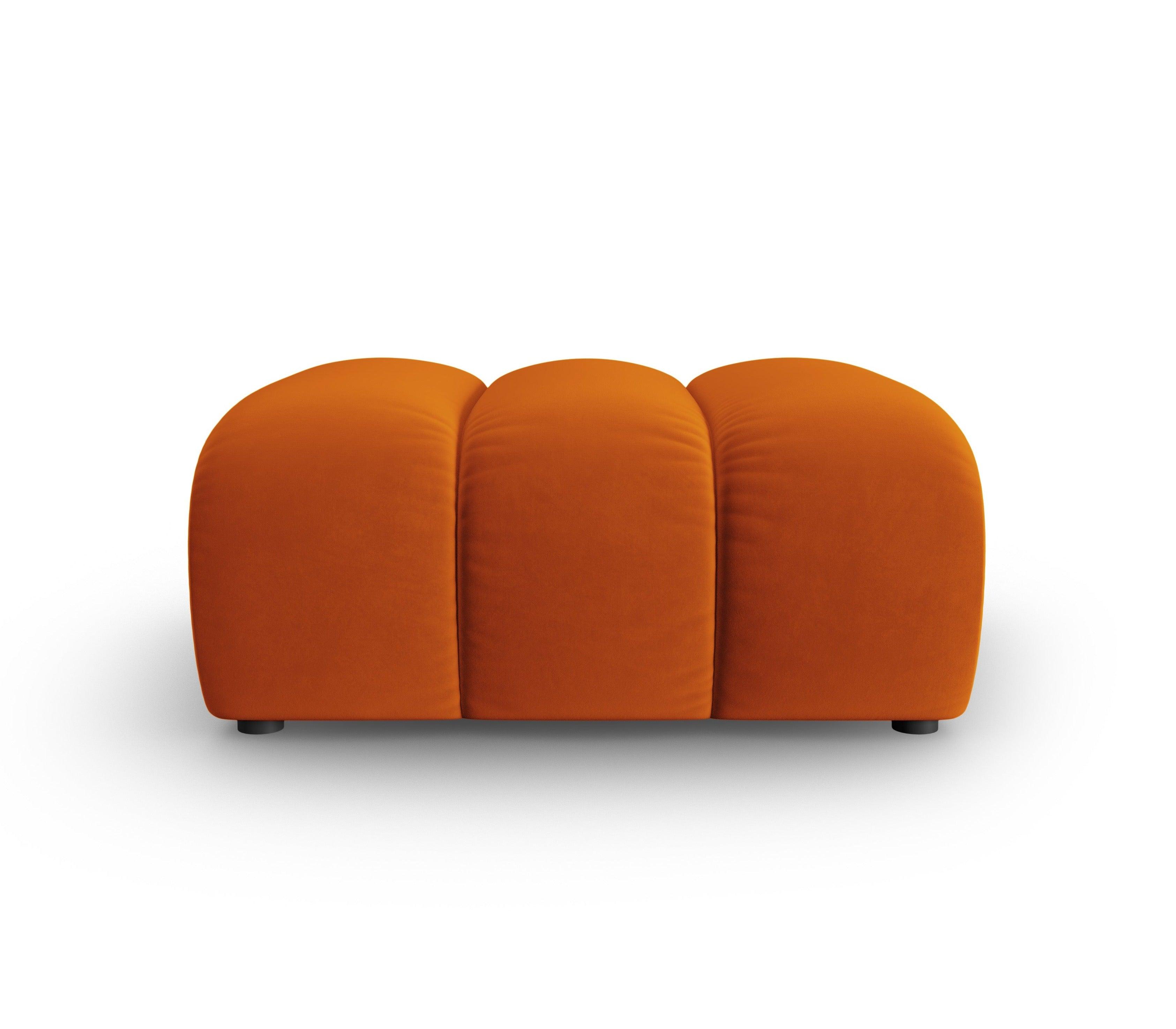 Puf aksamitny SKYLER ceglany Interieurs 86 Eye on Design