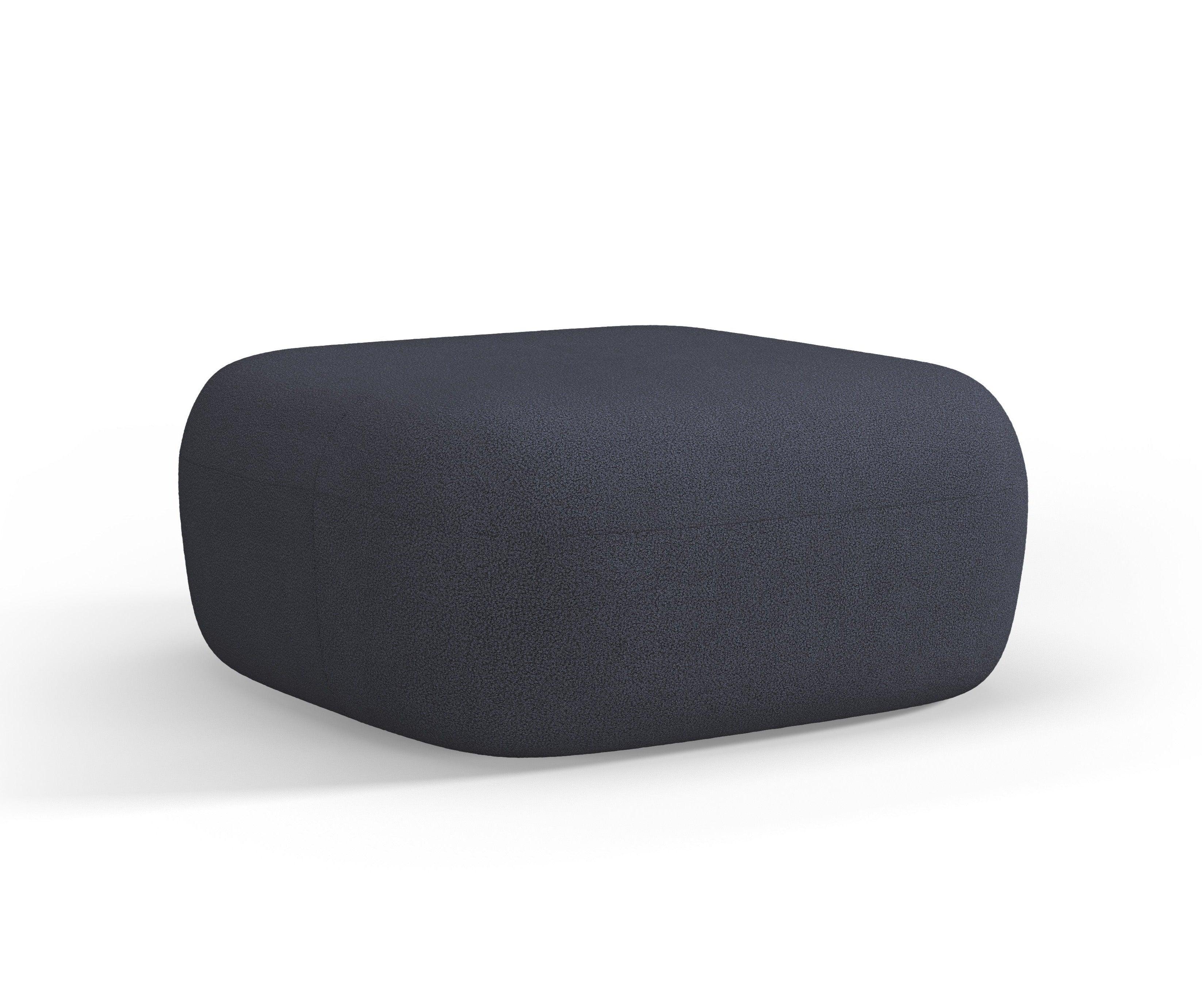 Puf ALDRIN granatowy boucle Windsor & Co Eye on Design