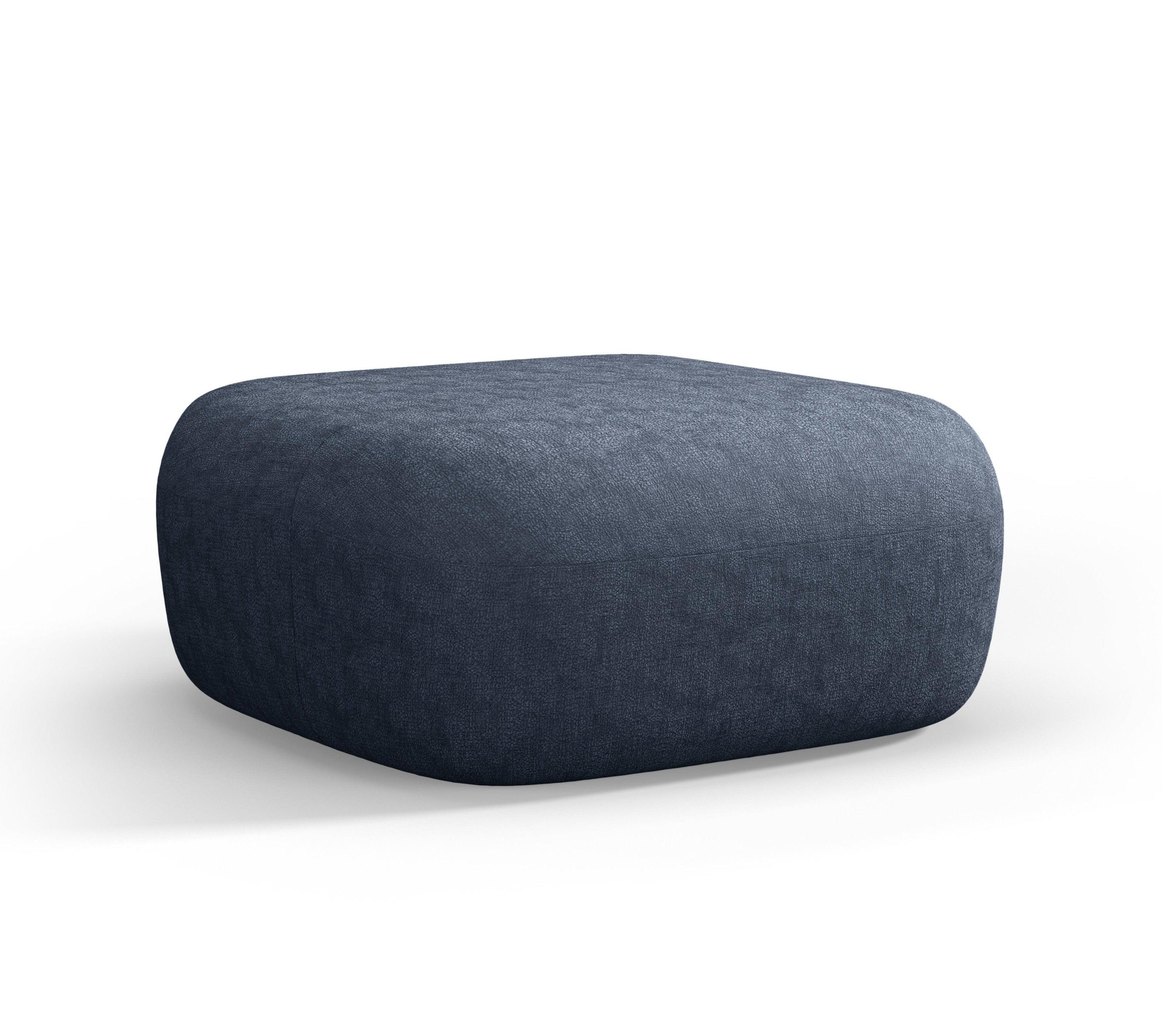 Puf ALDRIN granatowy szenil Windsor & Co Eye on Design