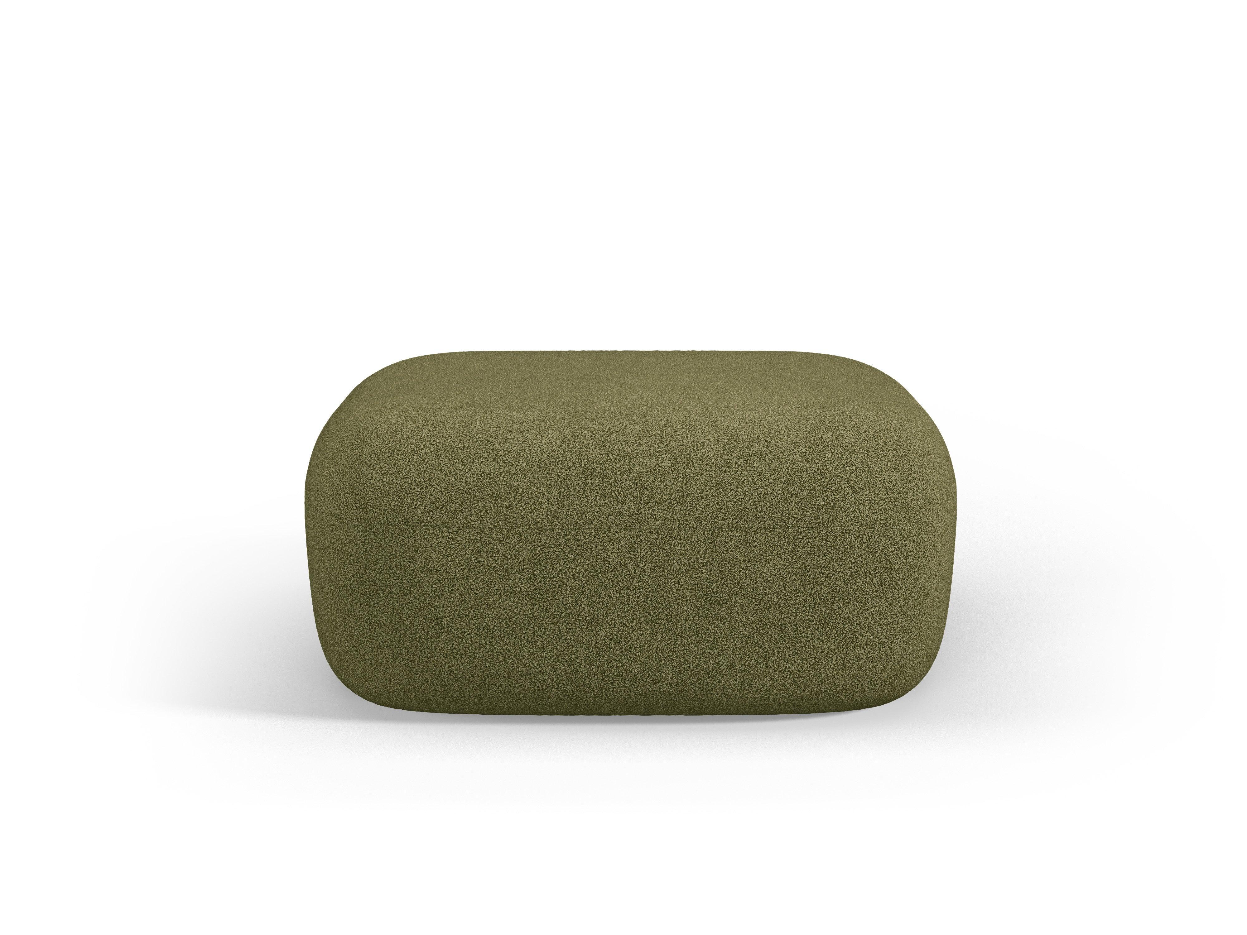 Puf ALDRIN zielony boucle Windsor & Co Eye on Design