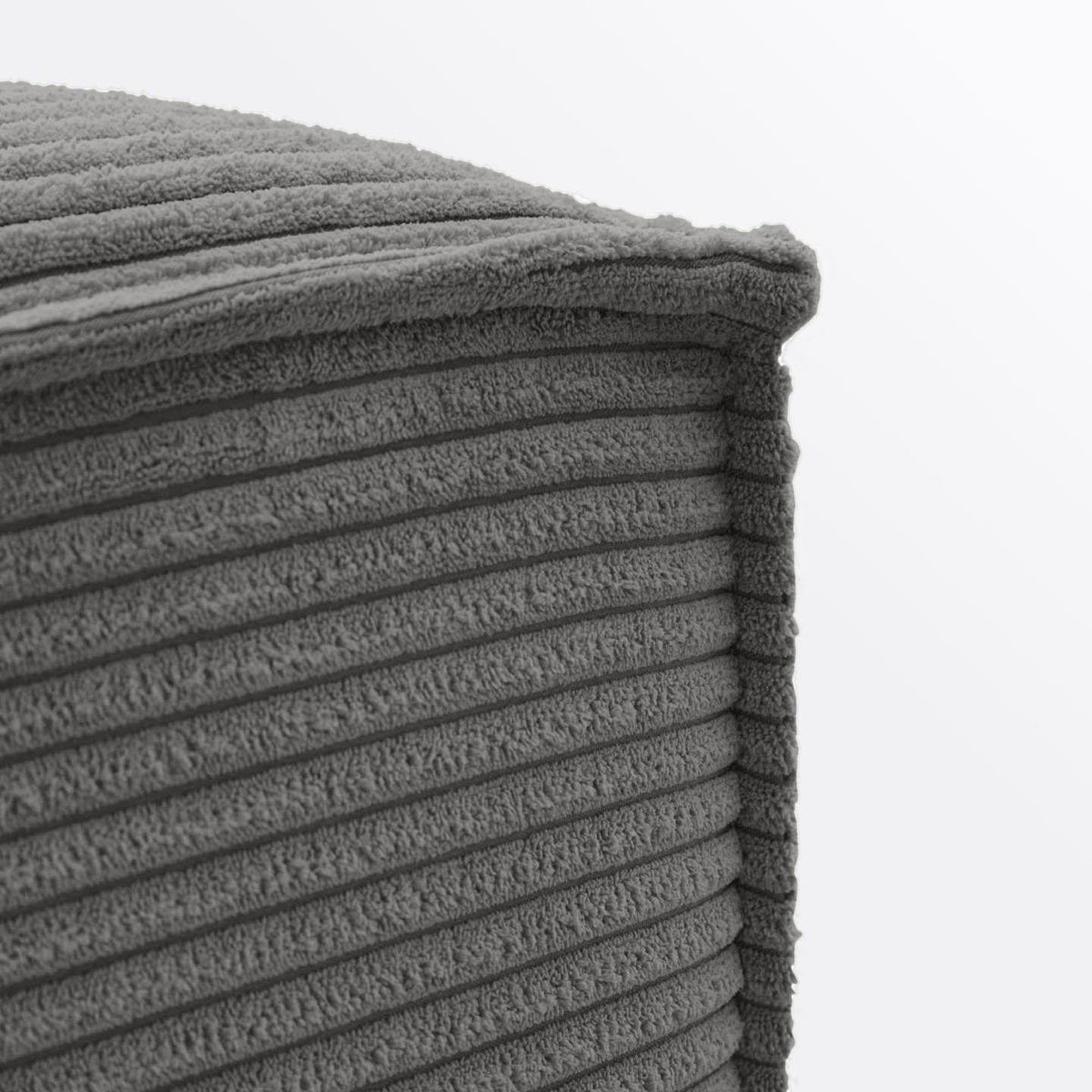 Puf BLOK szary sztruks La Forma Eye on Design