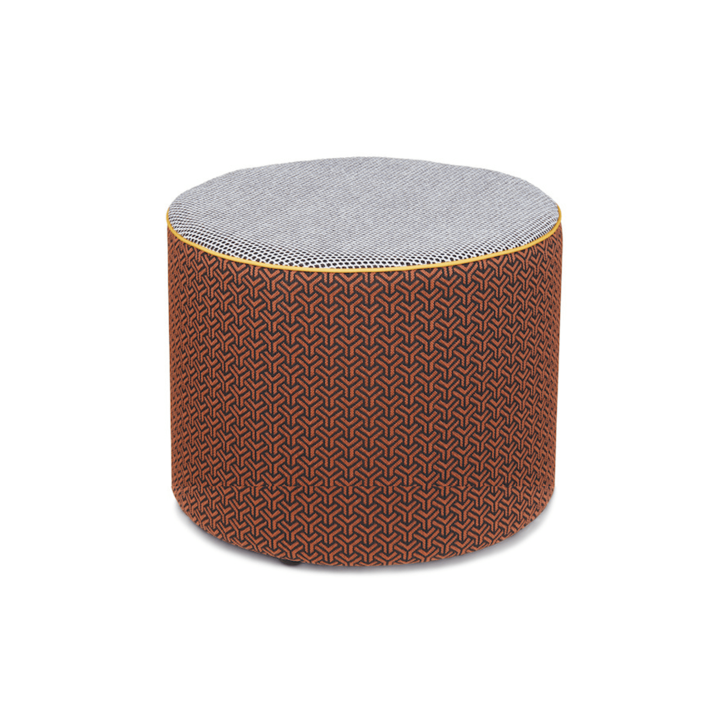 Puf CALYBABU czerwony Contardi 45 cm bez pokrowca Eye on Design