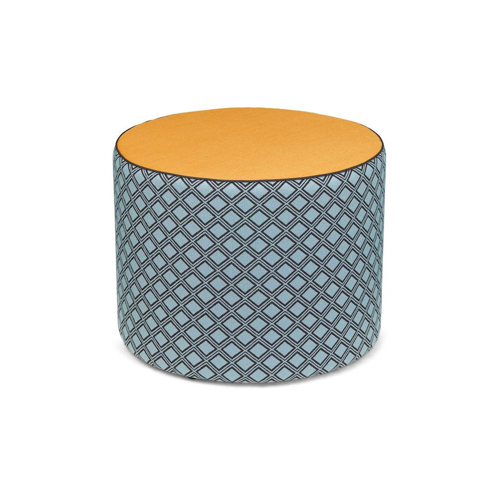 Puf CALYBABU niebieski, marka Contardi