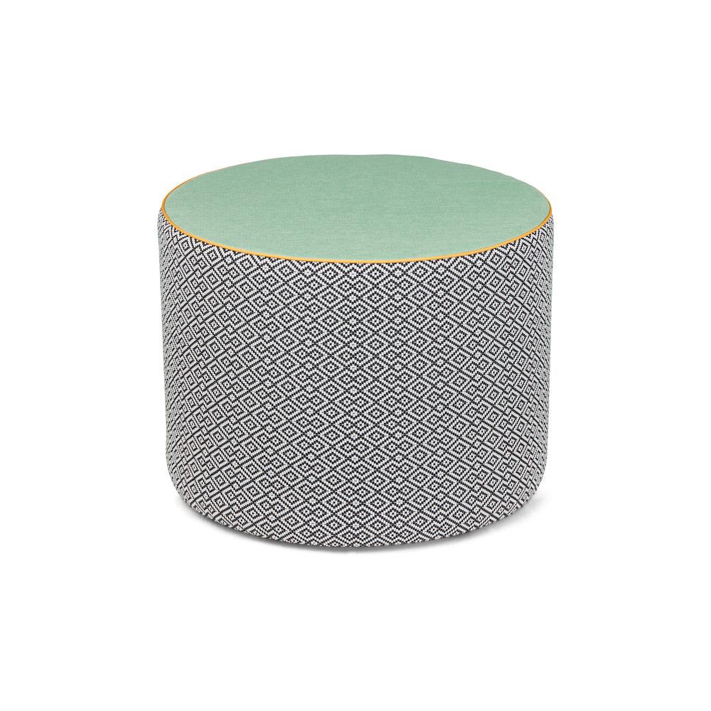 Puf CALYBABU zielony Contardi 45 cm bez pokrowca Eye on Design