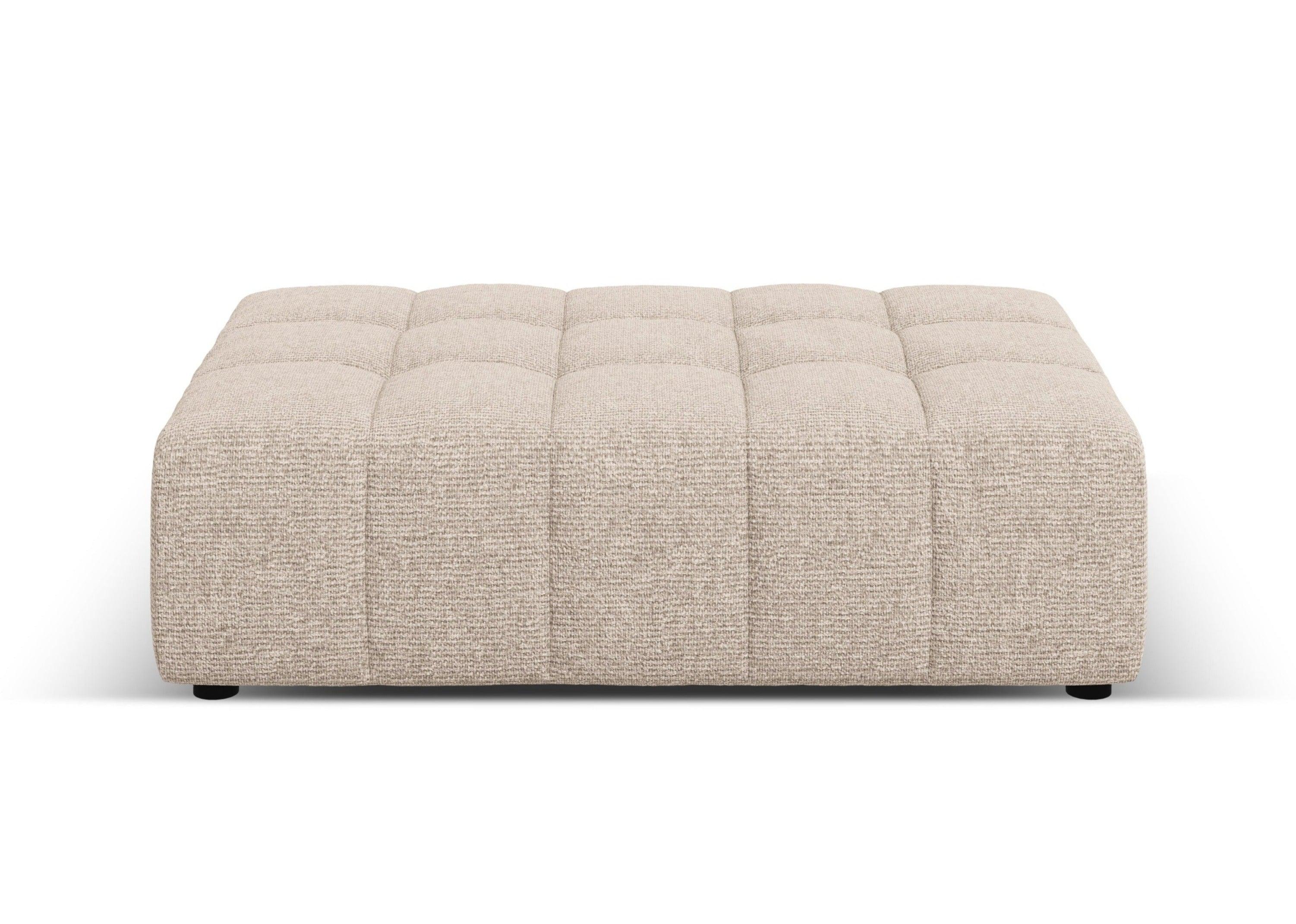 Puf CHICAGO beżowy szenil Cosmopolitan Design Eye on Design