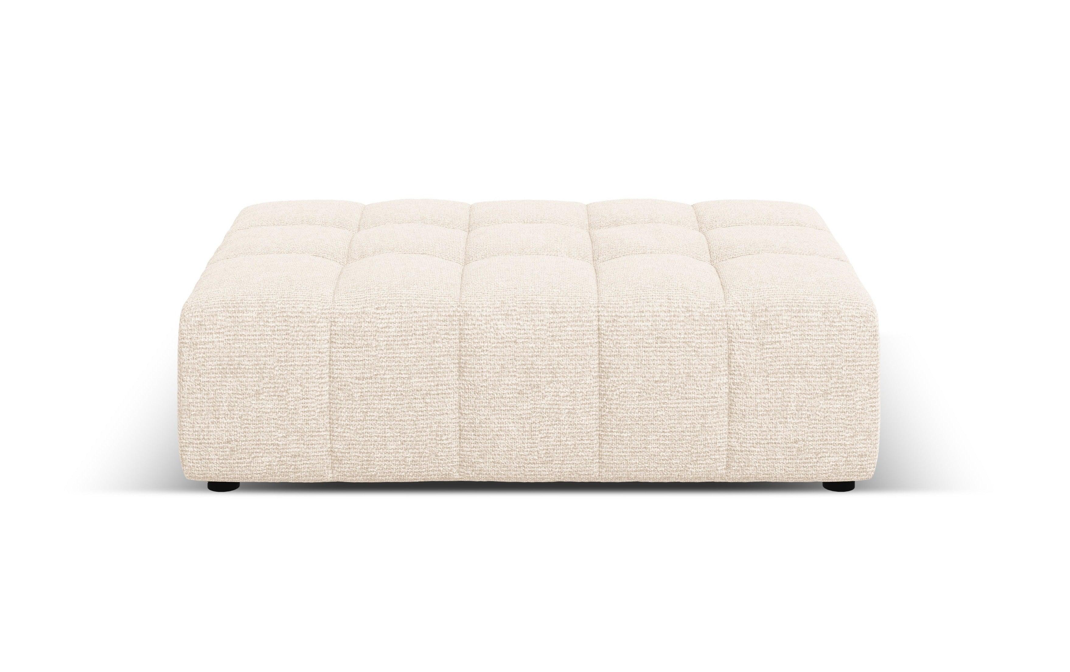 Puf CHICAGO jasnobeżowy szenil Cosmopolitan Design Eye on Design