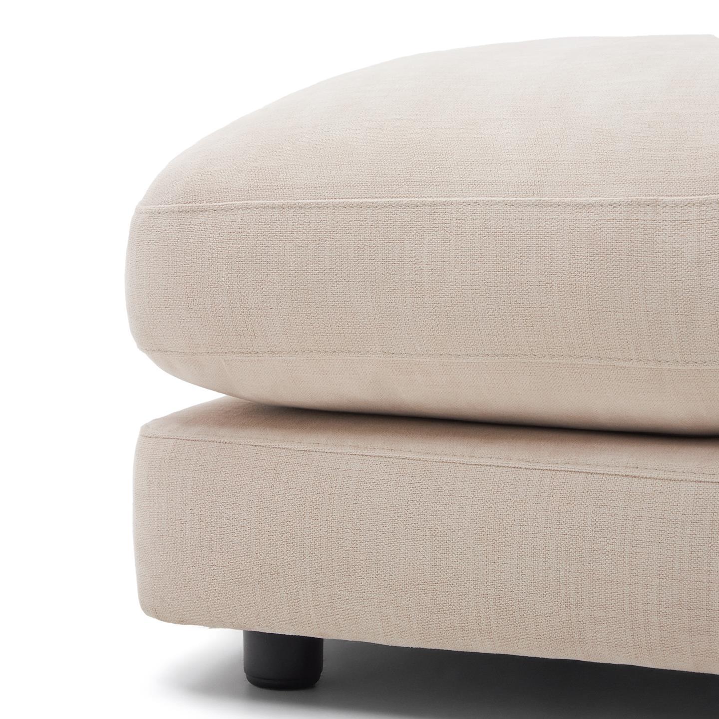 Puf GALA jasnobeżowy La Forma Eye on Design