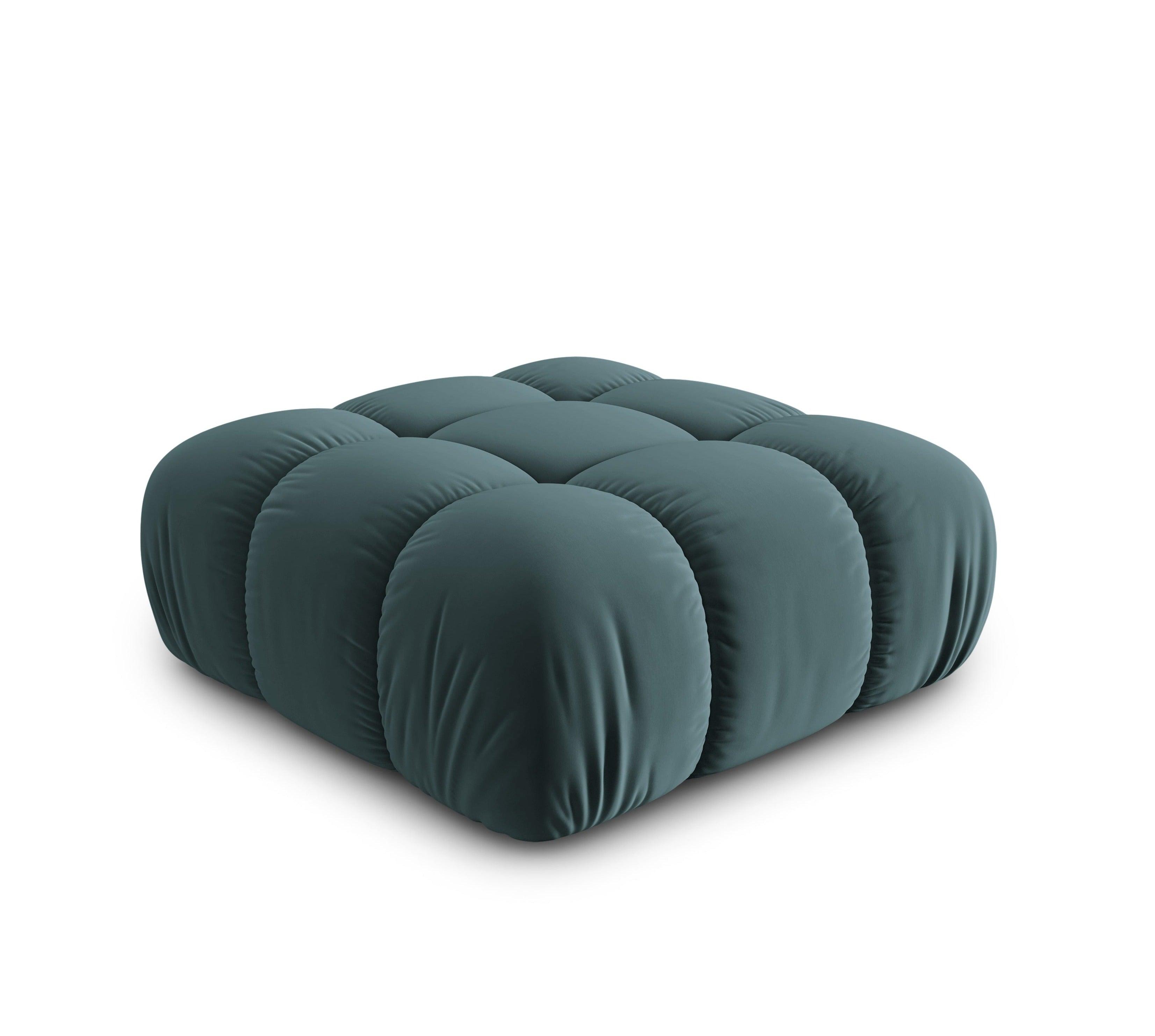 Puf / moduł aksamitny TROPEA petrol Milo Casa Eye on Design