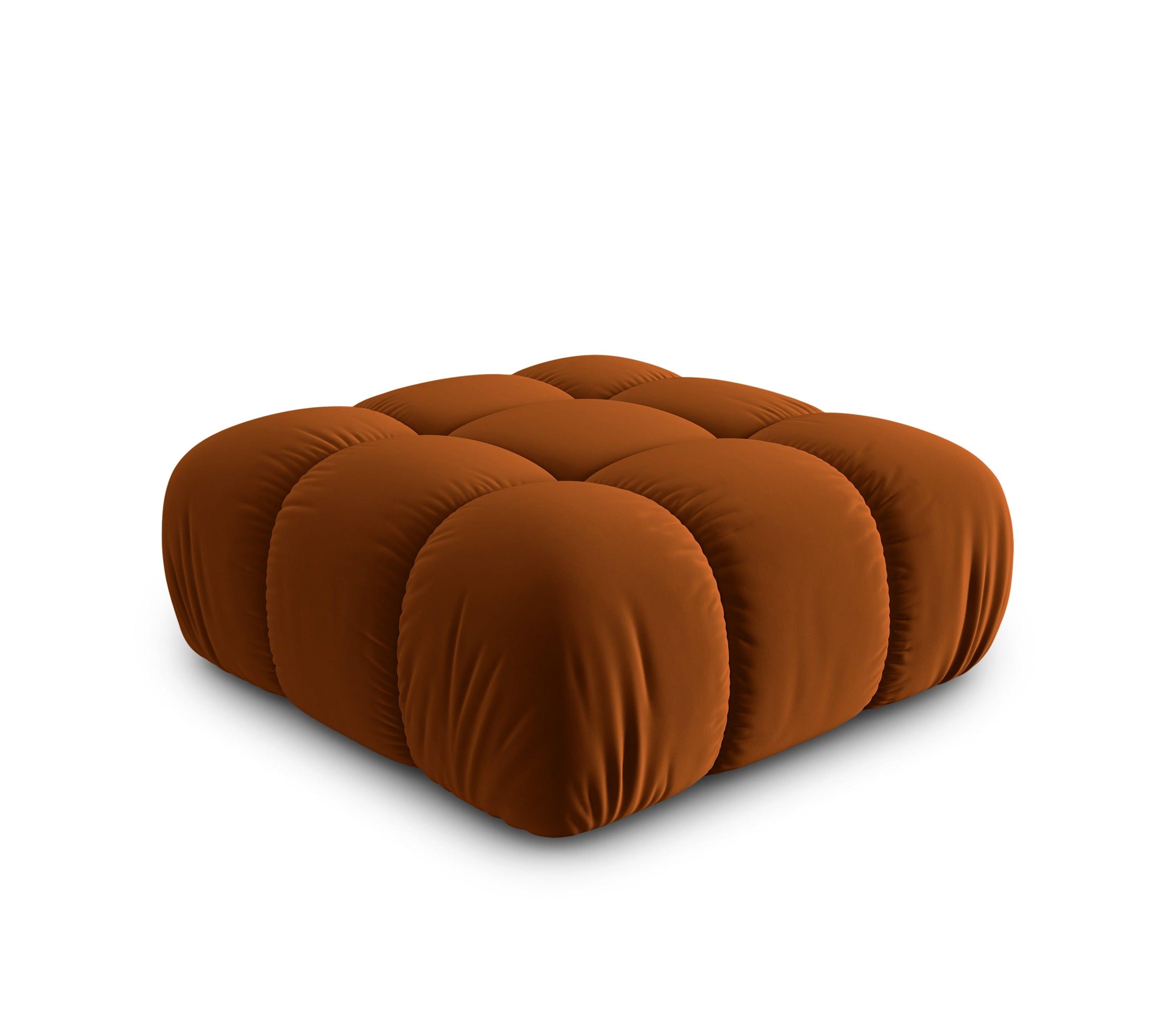 Puf / moduł aksamitny TROPEA terracotta Milo Casa Eye on Design