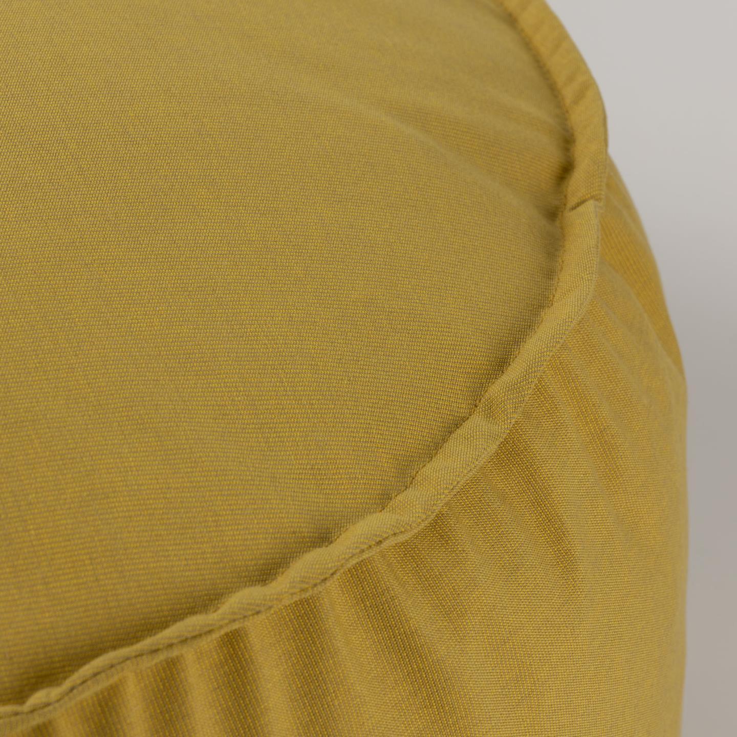 Puf okrągły ogrodowy NEDRA żółty La Forma Eye on Design