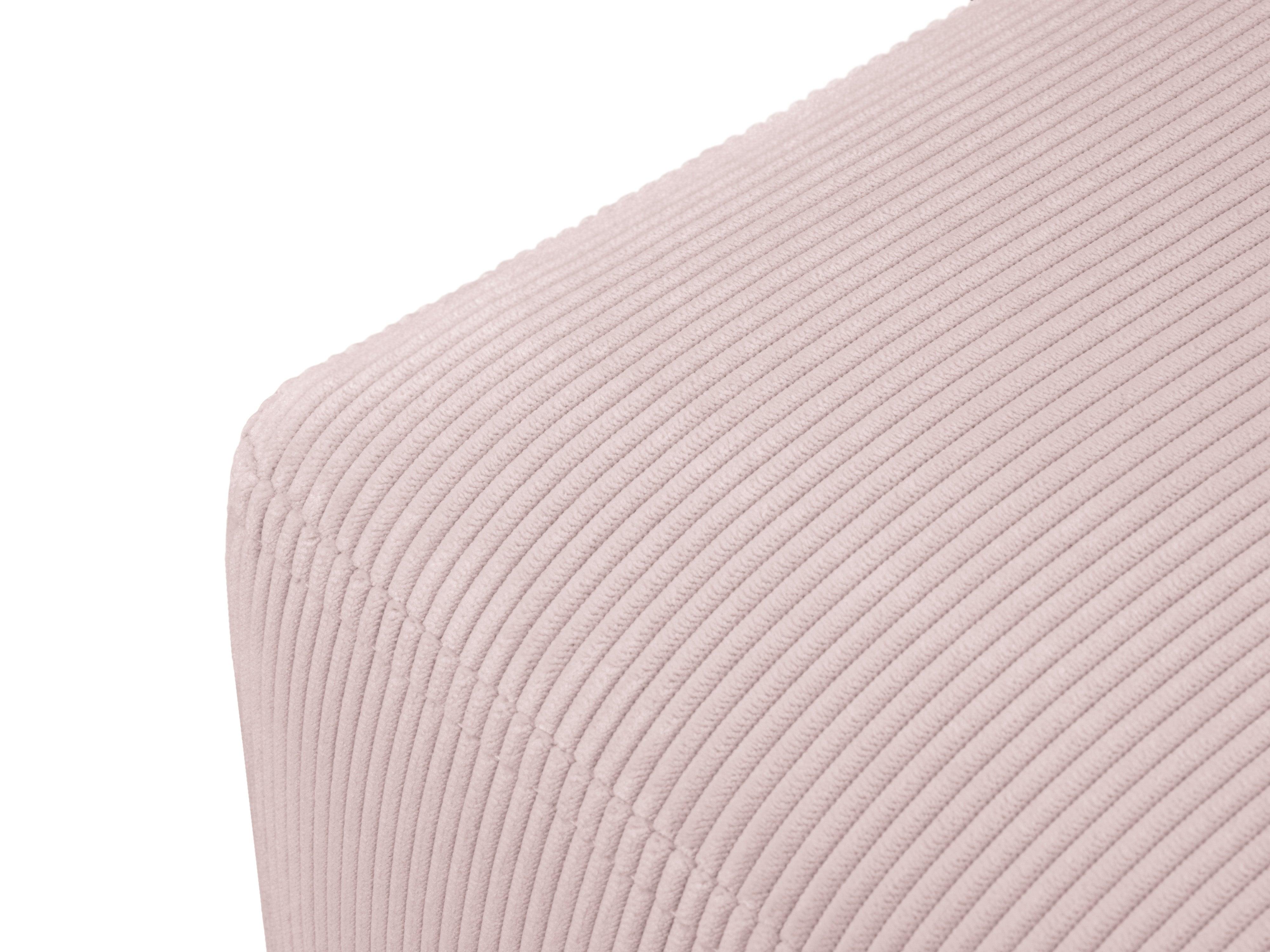 Puf sztruksowy ROSE różowy Mazzini Sofas Eye on Design