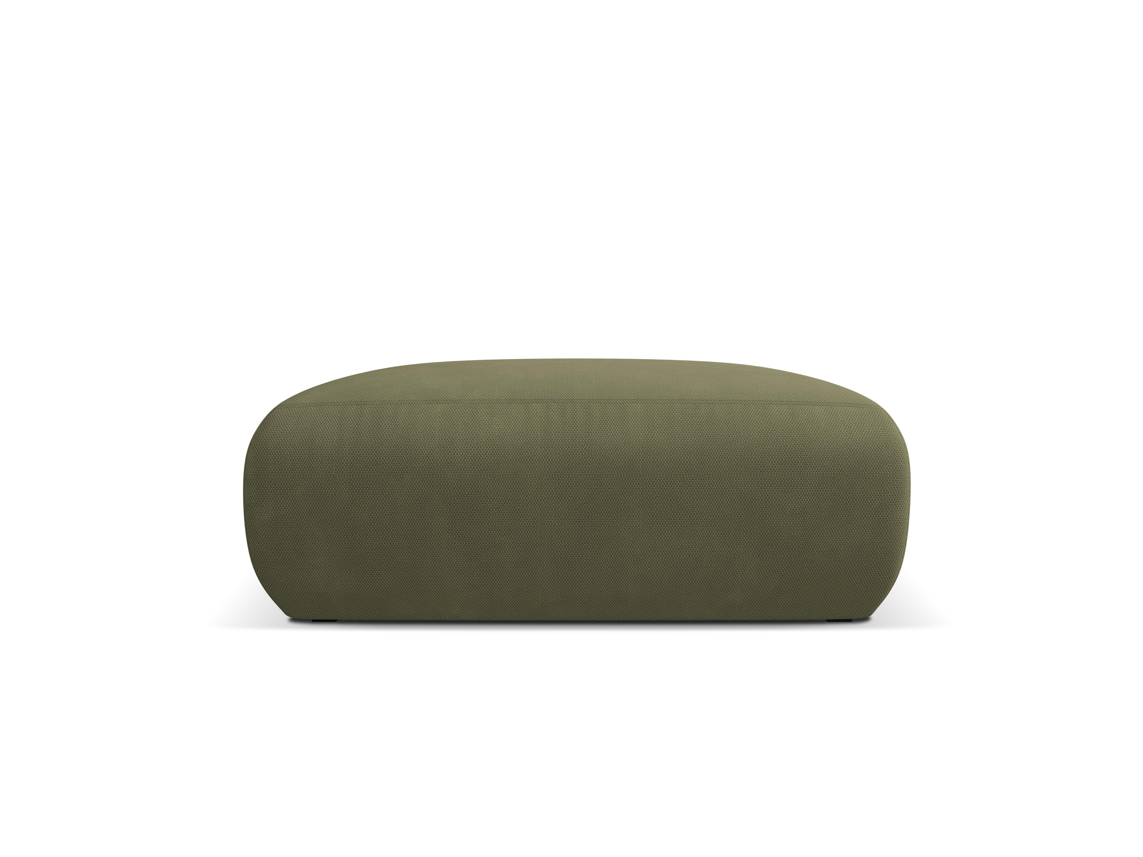 Puf w tkaninie chenillowej XL LOLA jasnozielony Windsor & Co Eye on Design