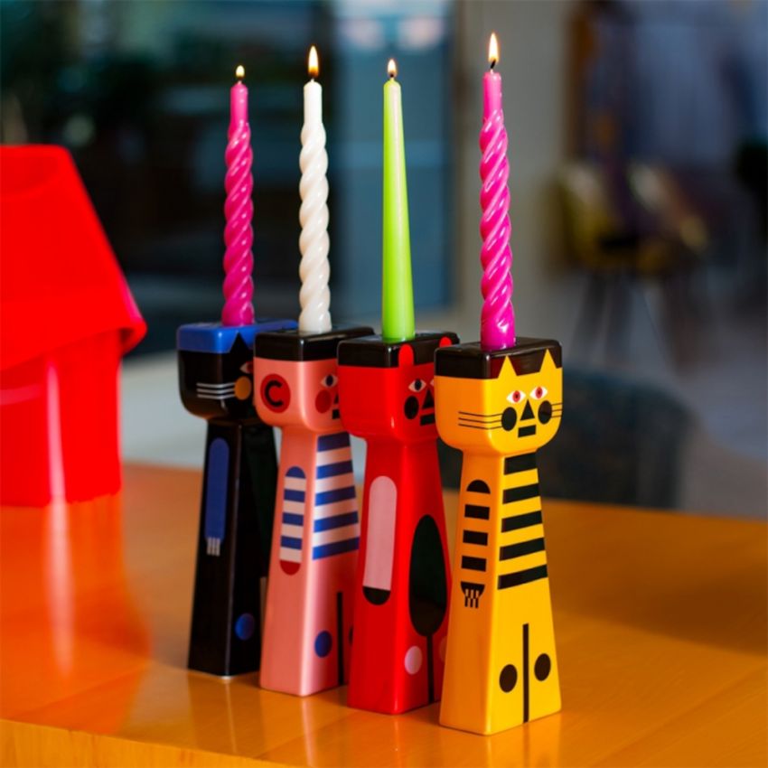 Kerzenständer KINA schwarz