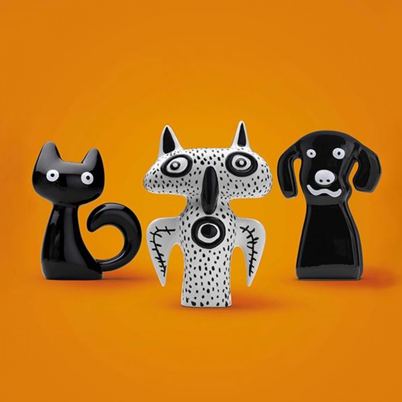 KRITTERS DALILA Vase schwarz