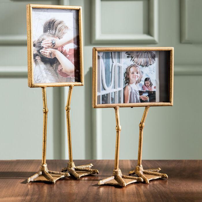 Ramka pozioma DUCK FEET złoty Kare Design Eye on Design