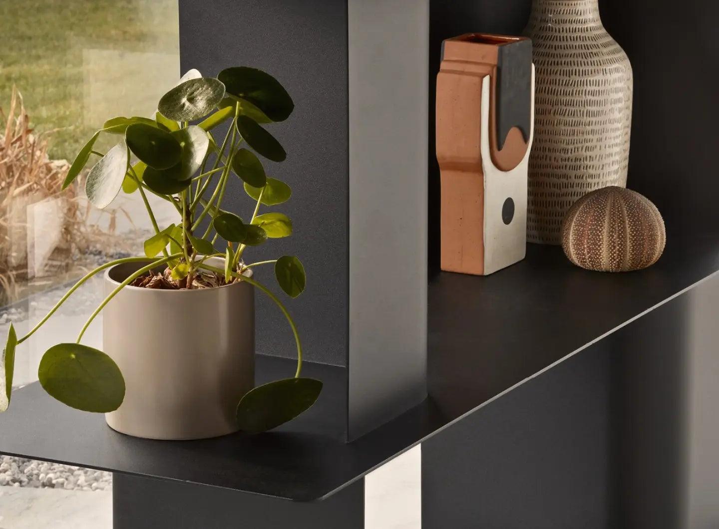 Regał CARV matowy czarny Calligaris Eye on Design