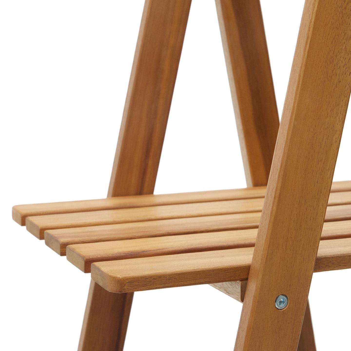 Regał ogrodowy dwustronny VICTORA lite drewno akacjowe La Forma Eye on Design