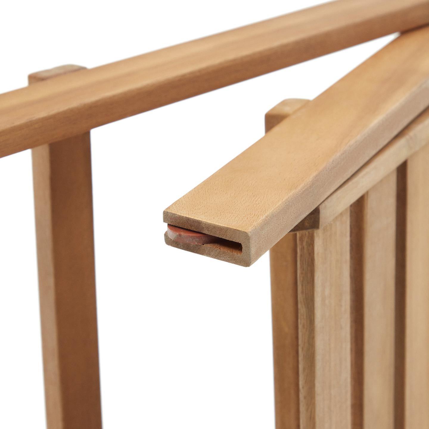 Regał ogrodowy jednostronny VICTORA lite drewno akacjowe La Forma Eye on Design