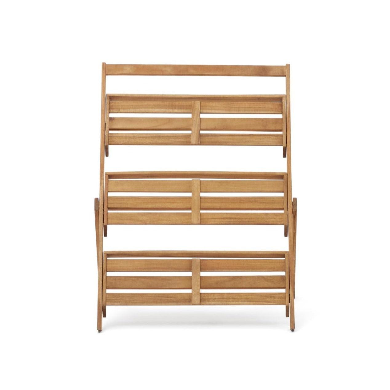 Regał ogrodowy jednostronny VICTORA lite drewno akacjowe La Forma Eye on Design