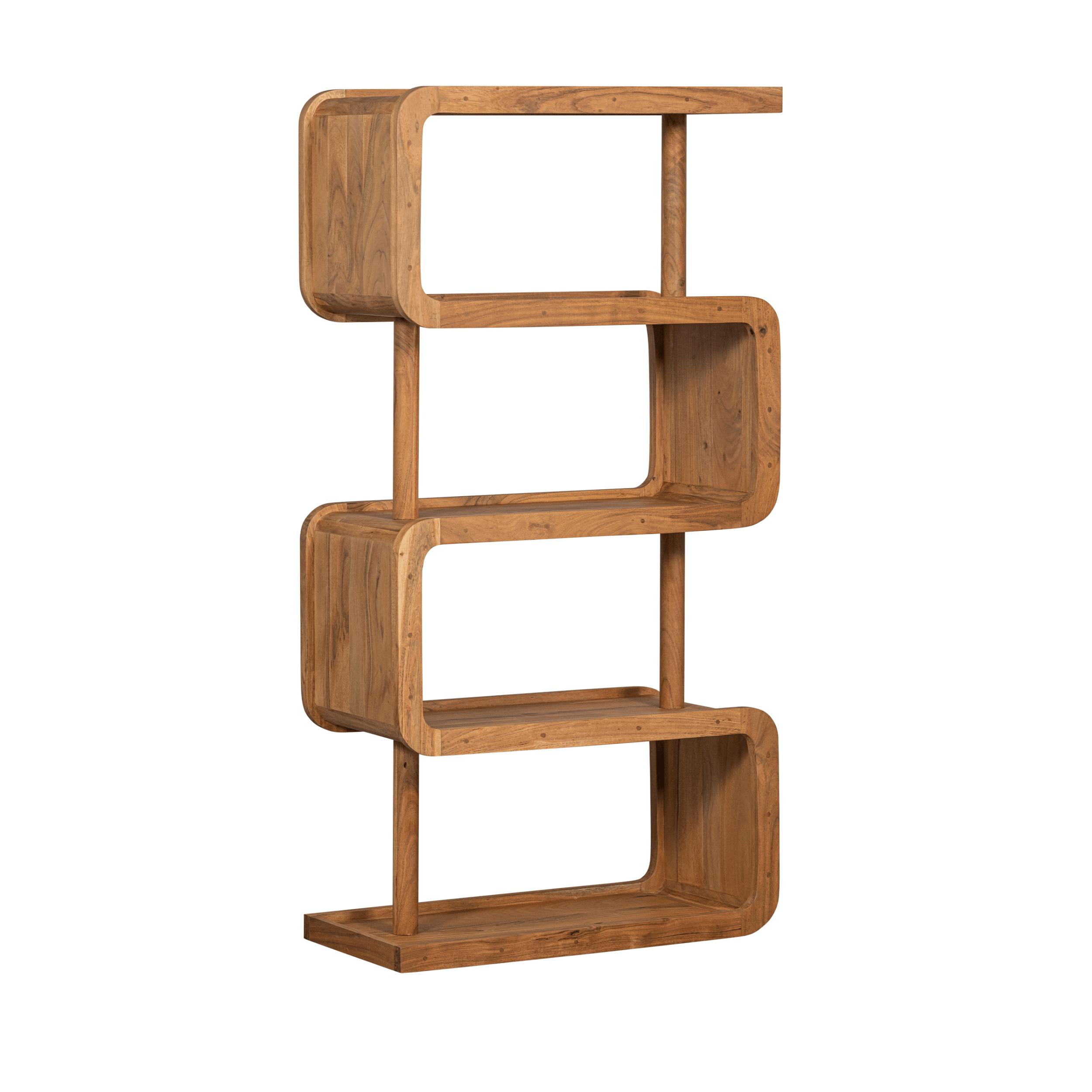 Regał RATTLE drewno akacjowe Be Pure Eye on Design