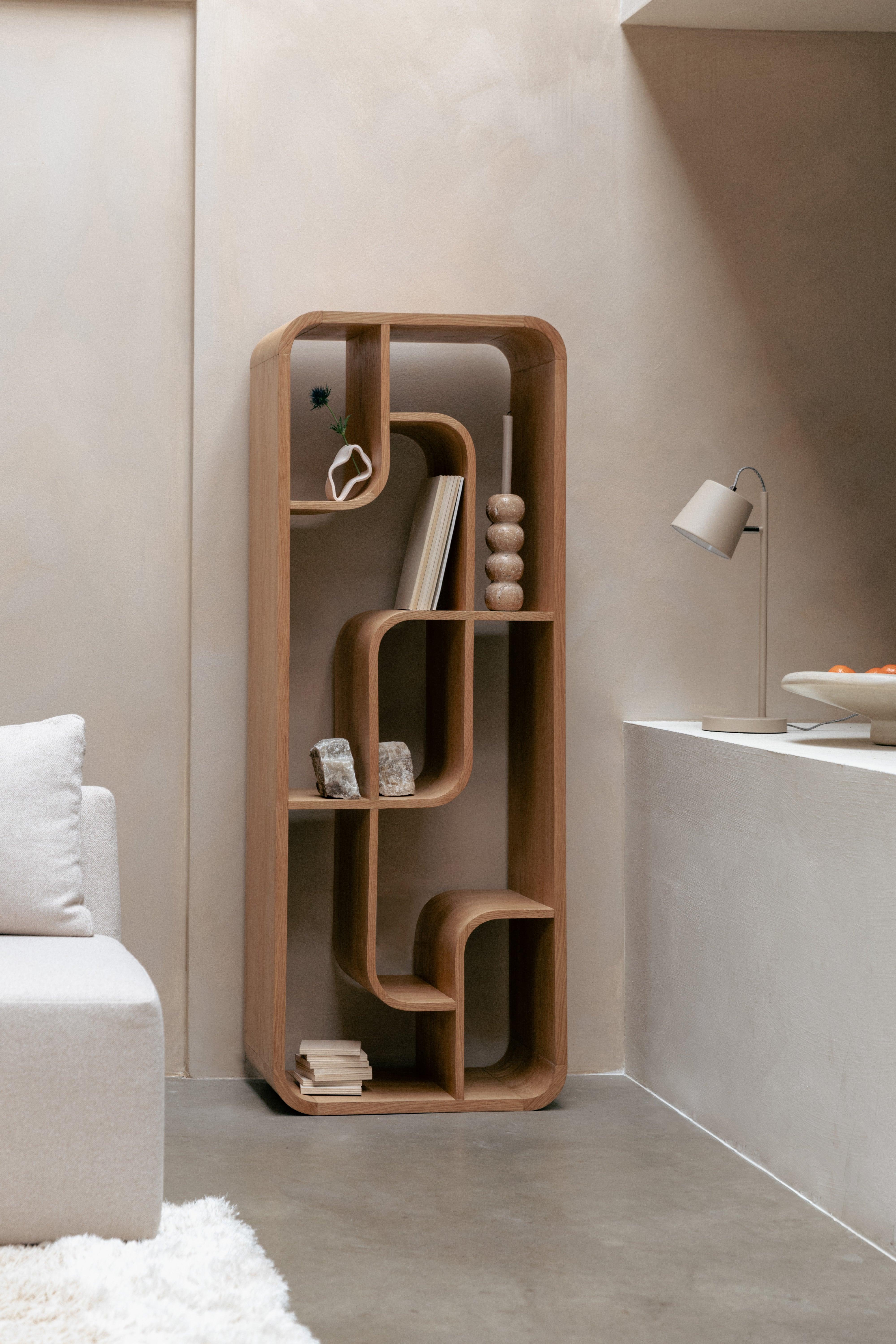 Regał SEVEN drewno dębowe Zuiver Eye on Design