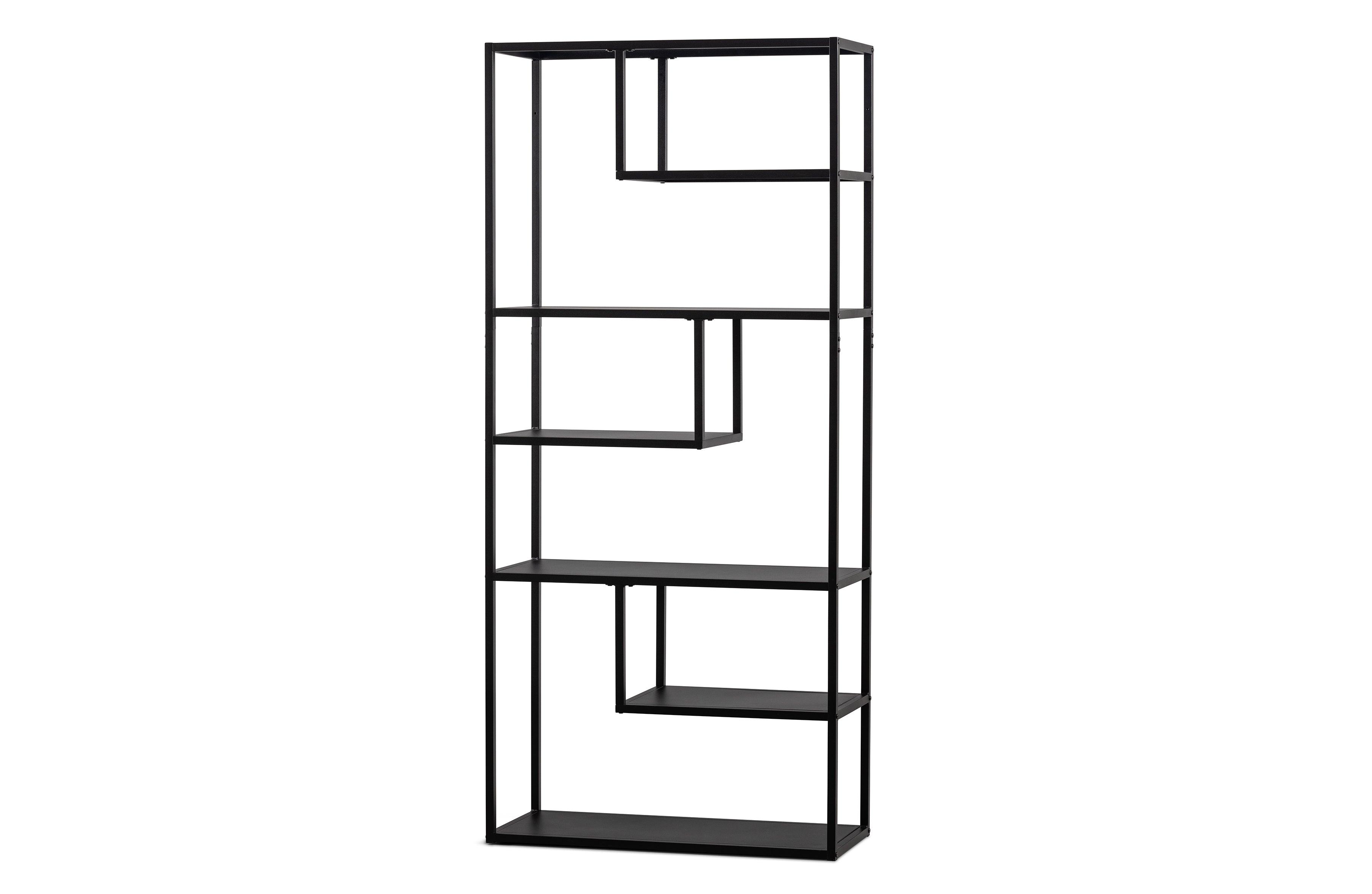 Regał TEUN czarny Woood Eye on Design