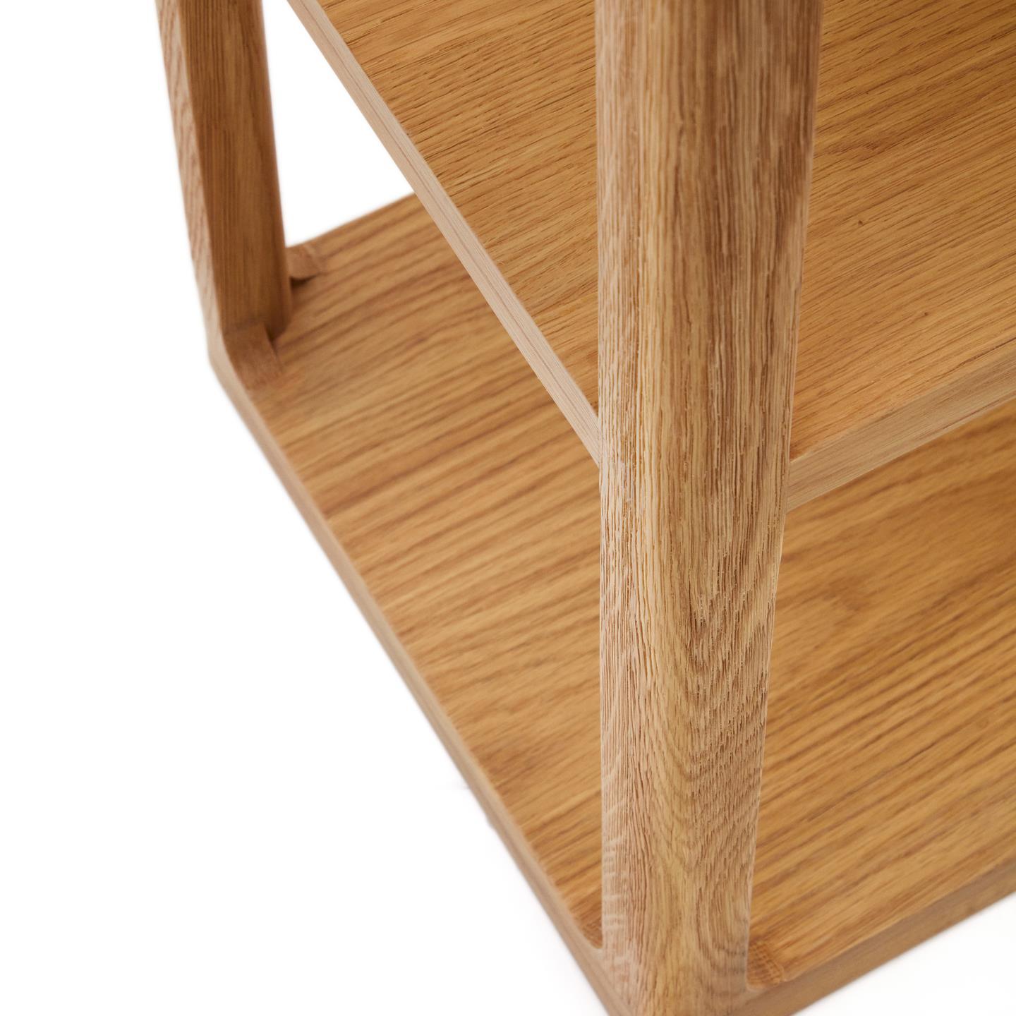 Regał wysoki MAYMAI drewno dębowe La Forma Eye on Design