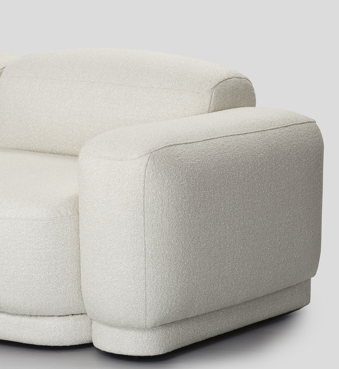 3-Seater Upholstered Modular Sofa REM