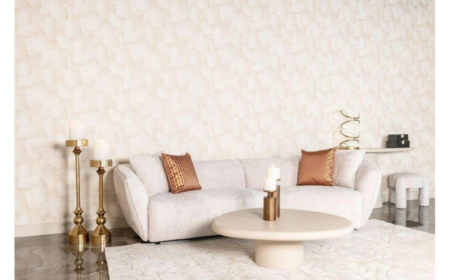HOLLY beige pouf