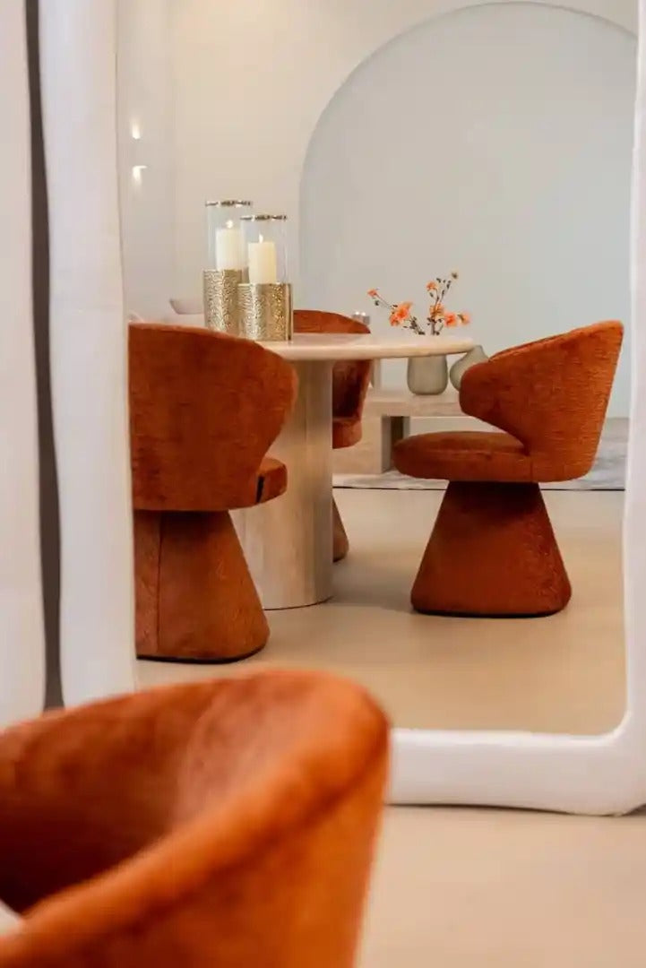 Ronde tafel RENAISSANCE beige travertin