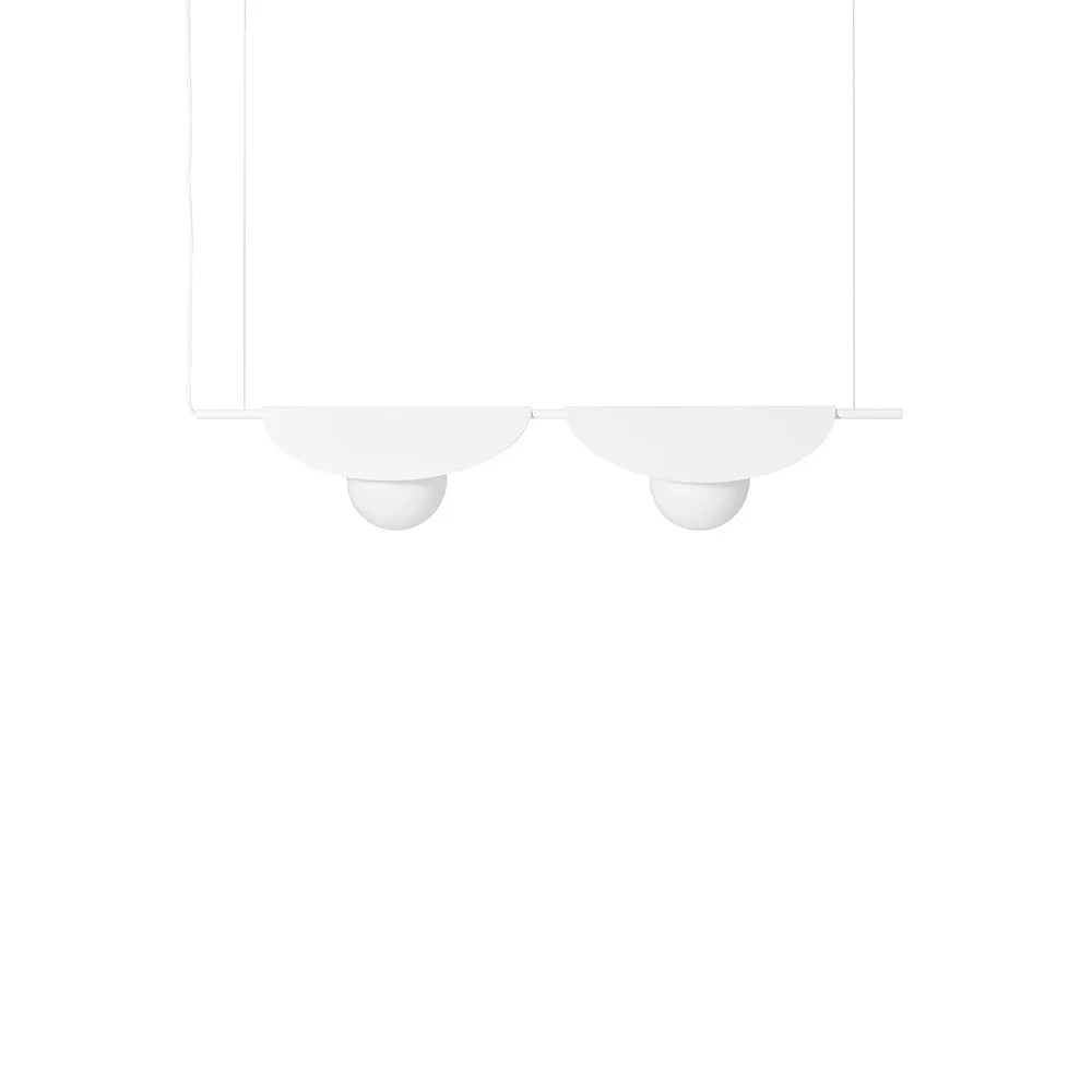 SALLO white pendant lamp