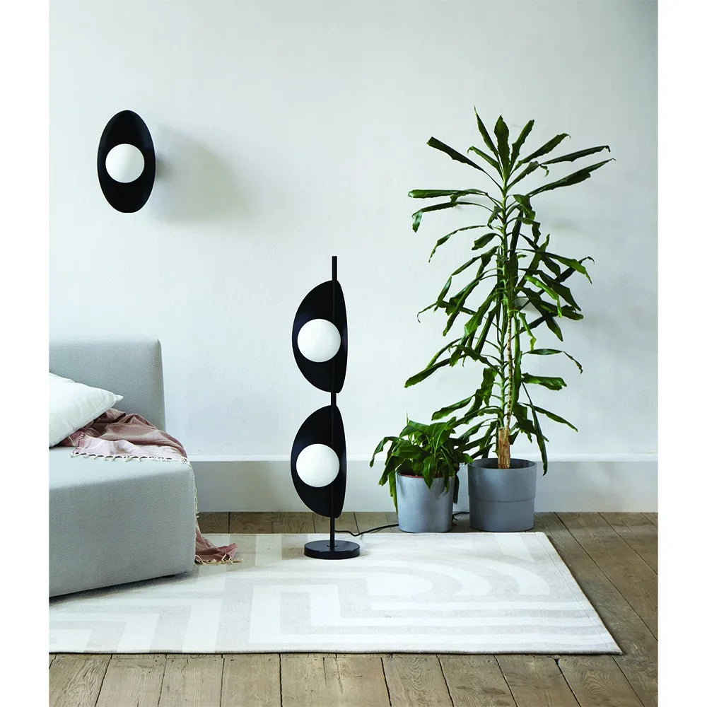 SALLO white floor lamp