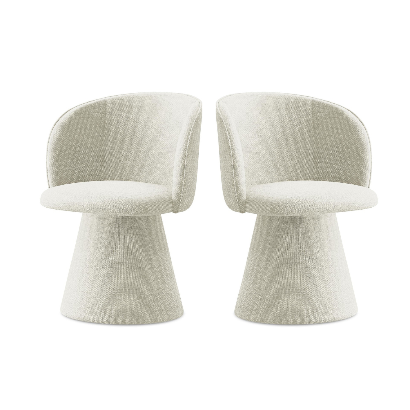 Stoel MAIA zandkleurige boucle