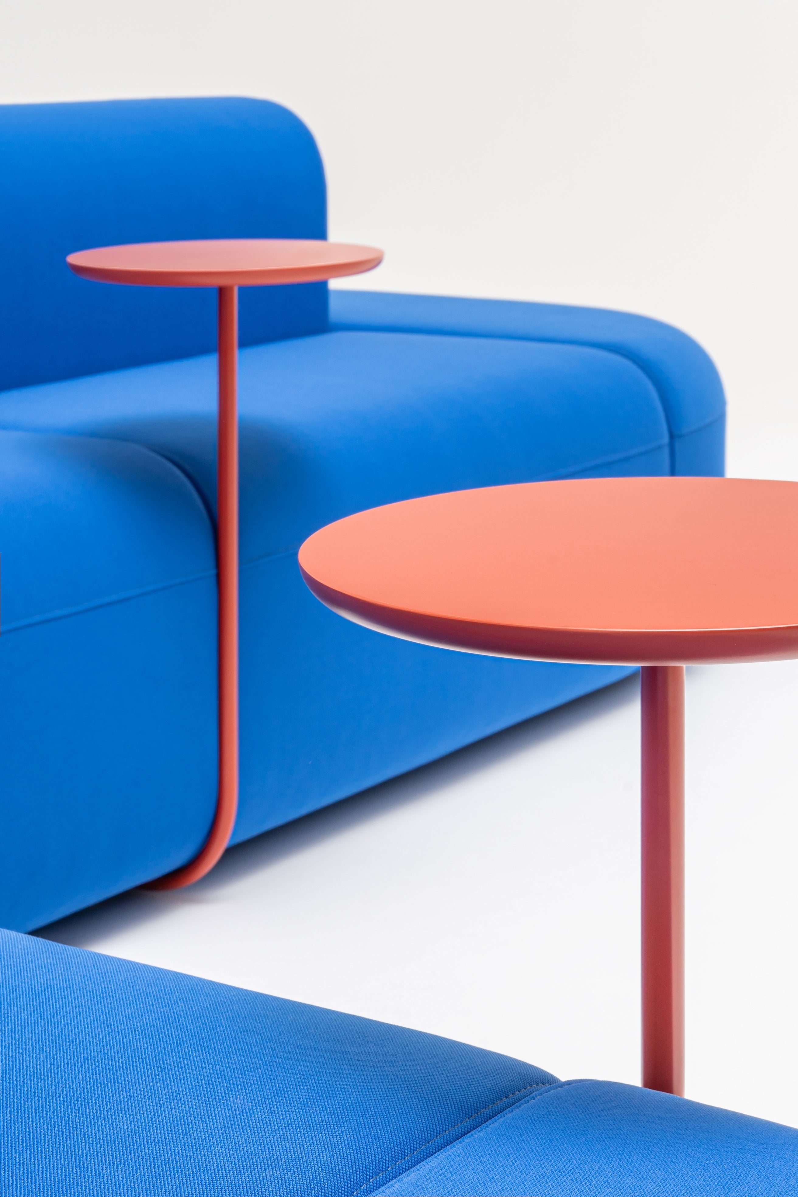 Sofa 8-module hoekbank dubbel ARTIKO gestoffeerd