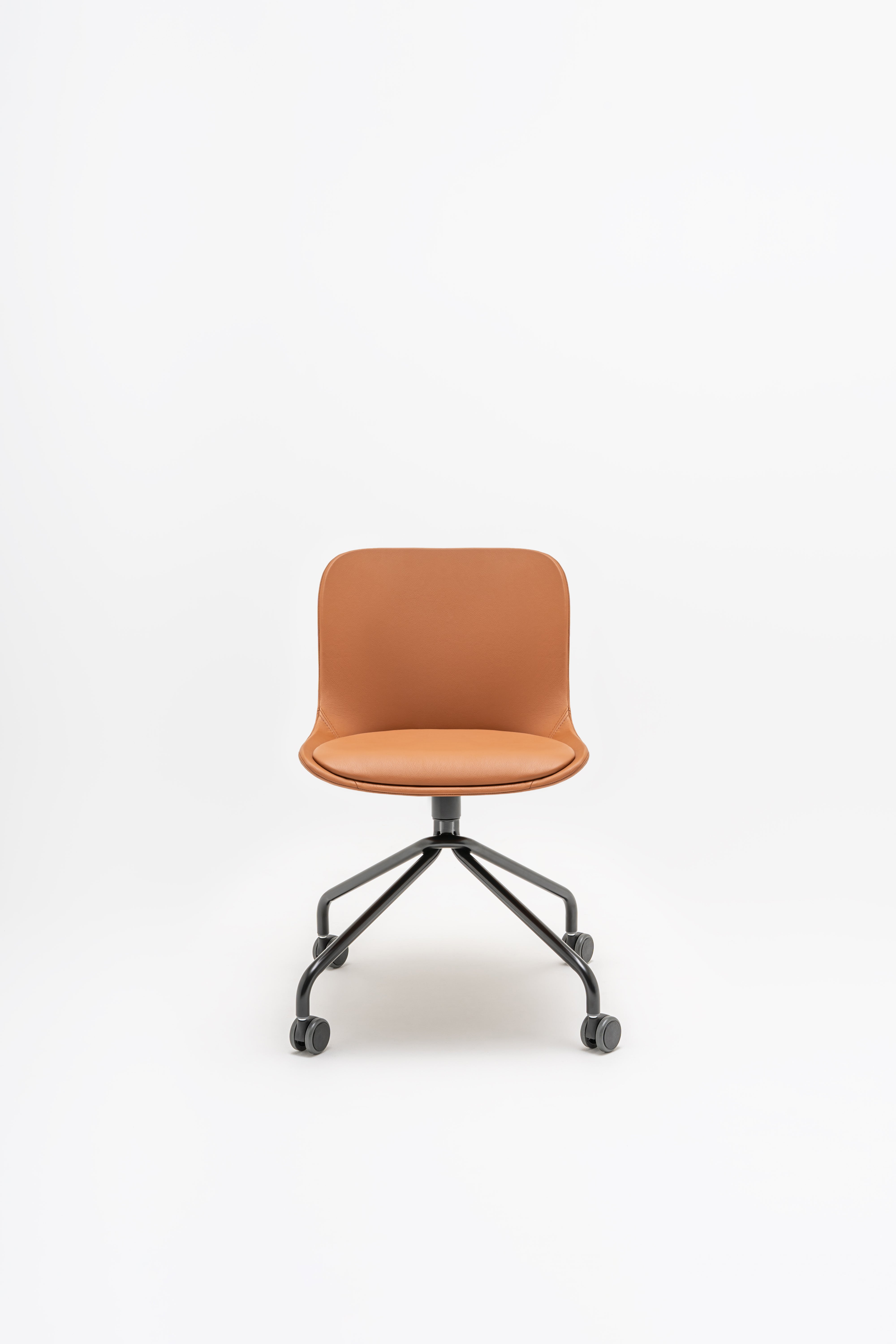 Schwenkstuhl Baltic 2 klassische Metallbasis mit Rädern für eine harte Oberfläche