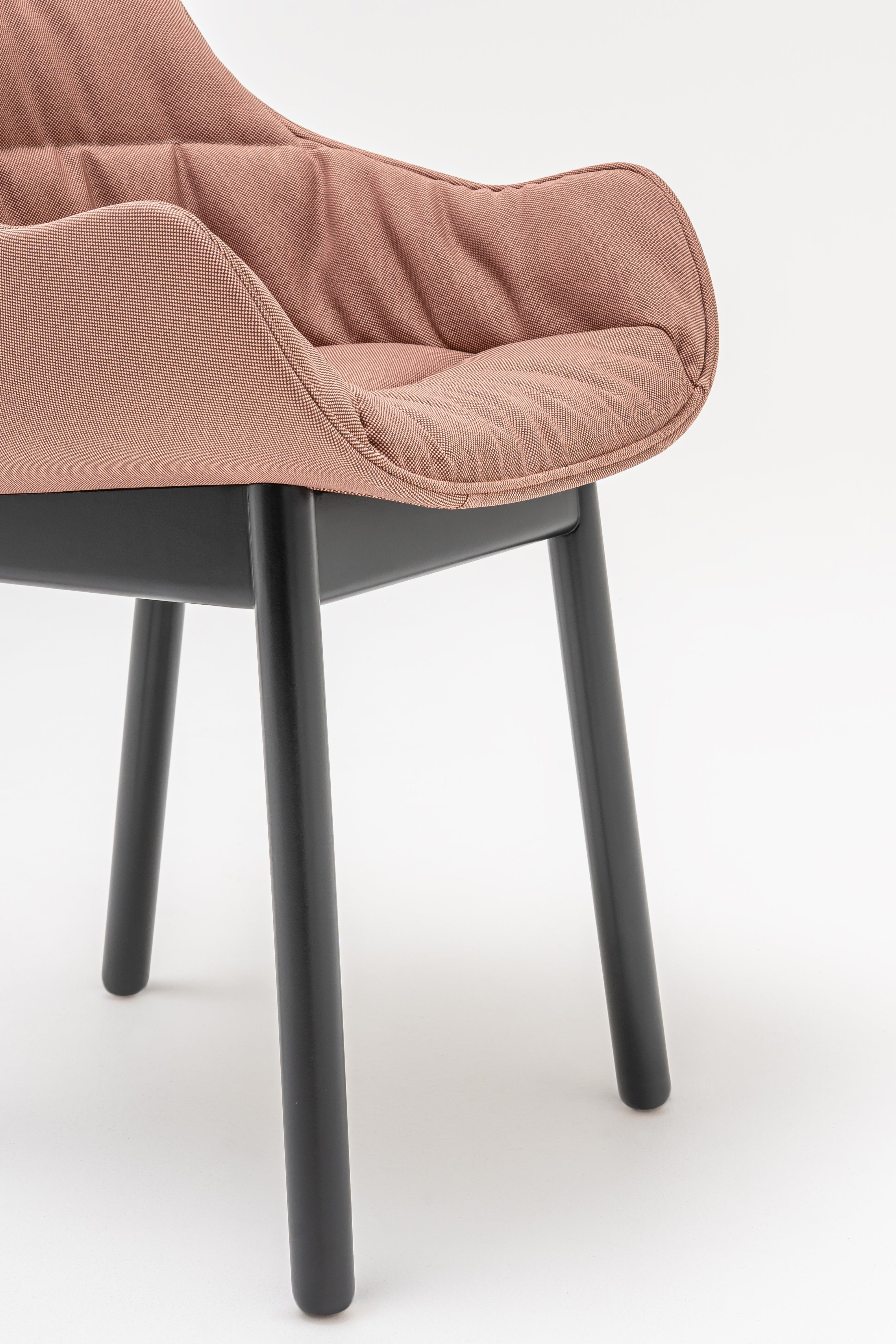 Baltisch weicher Duo Stuhl Holzbasis