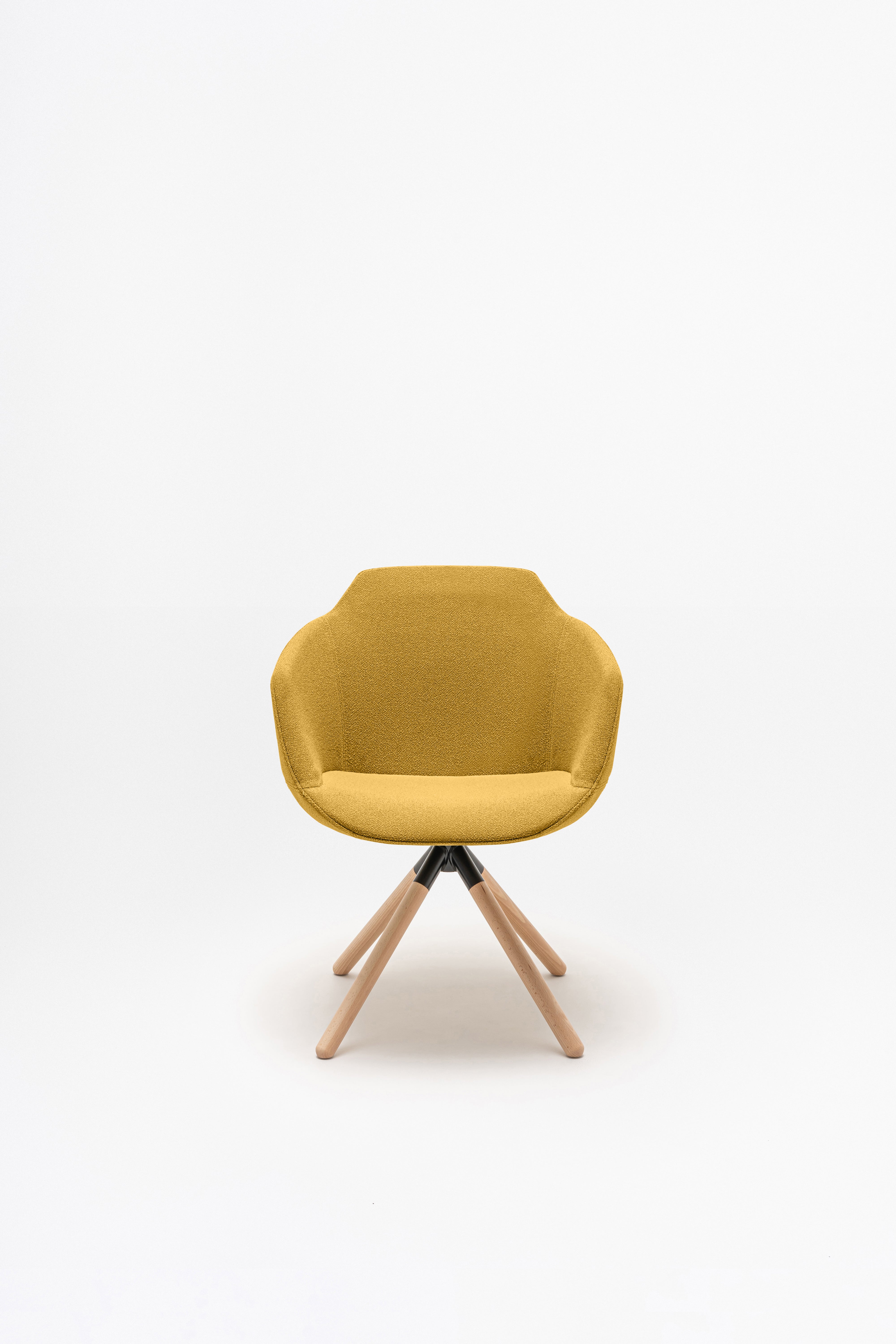 Bürostuhl Ultra -Holzbasis