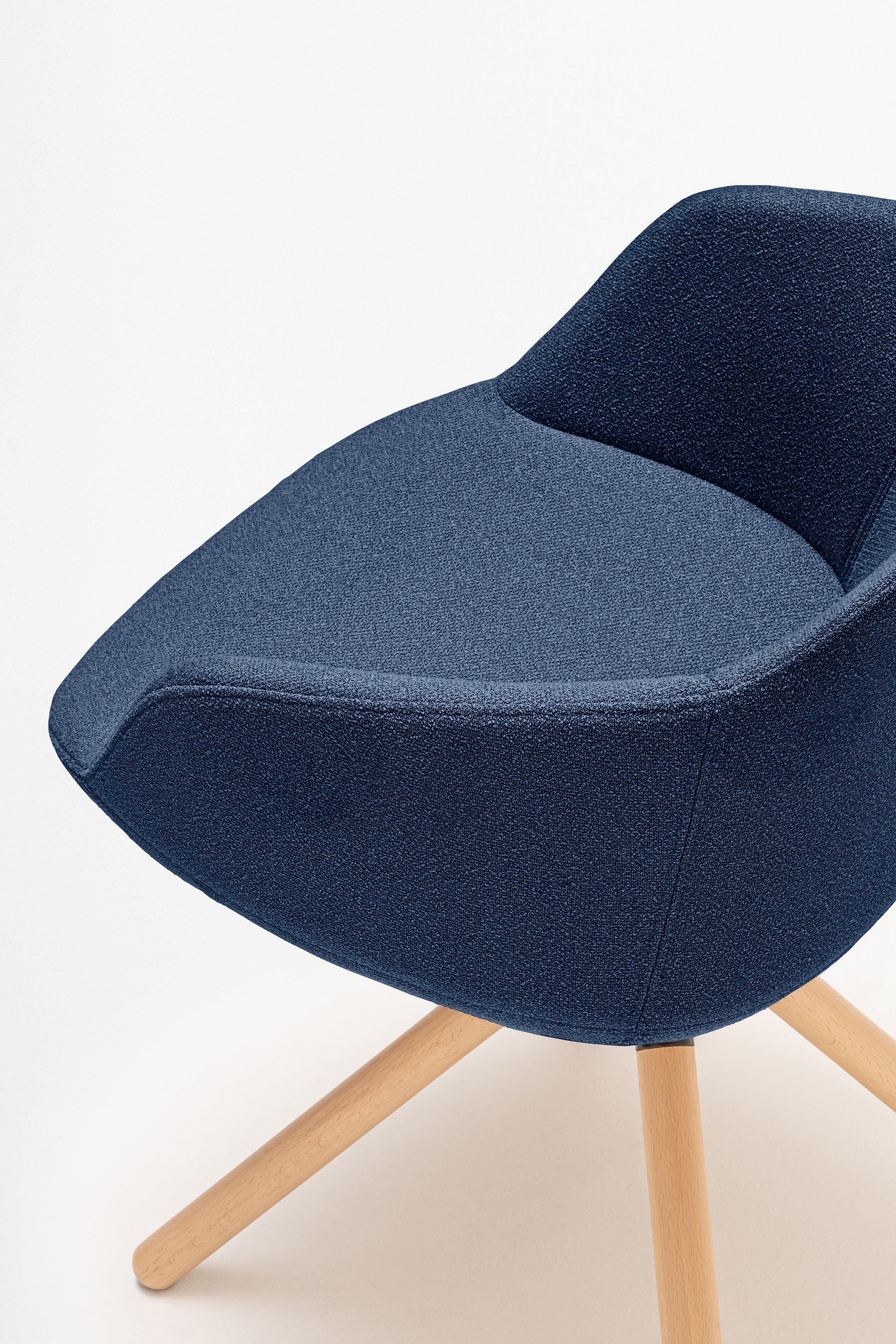 Bürostuhl Ultra -Holzbasis