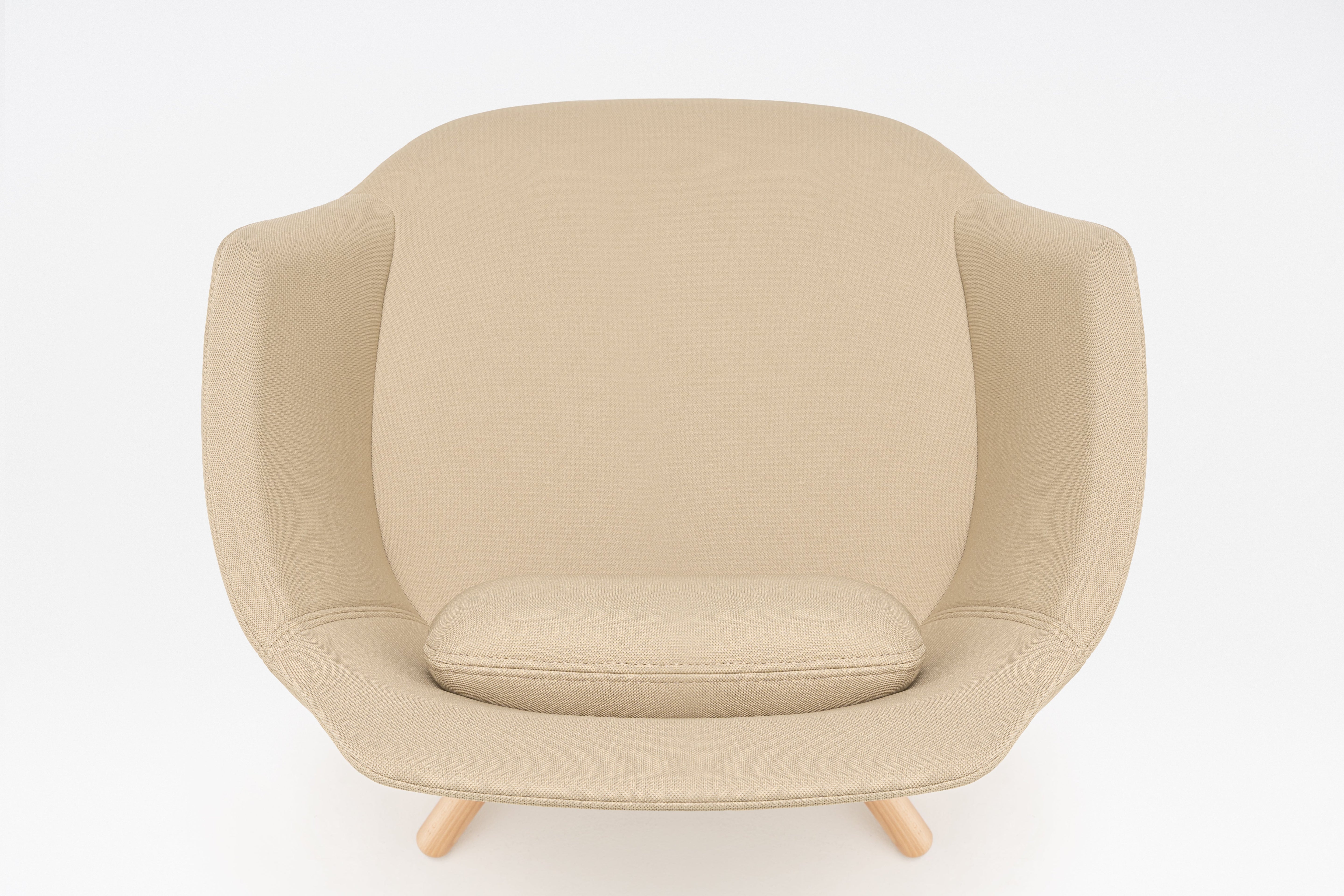 Bürostuhl Ultra -Holzbasis