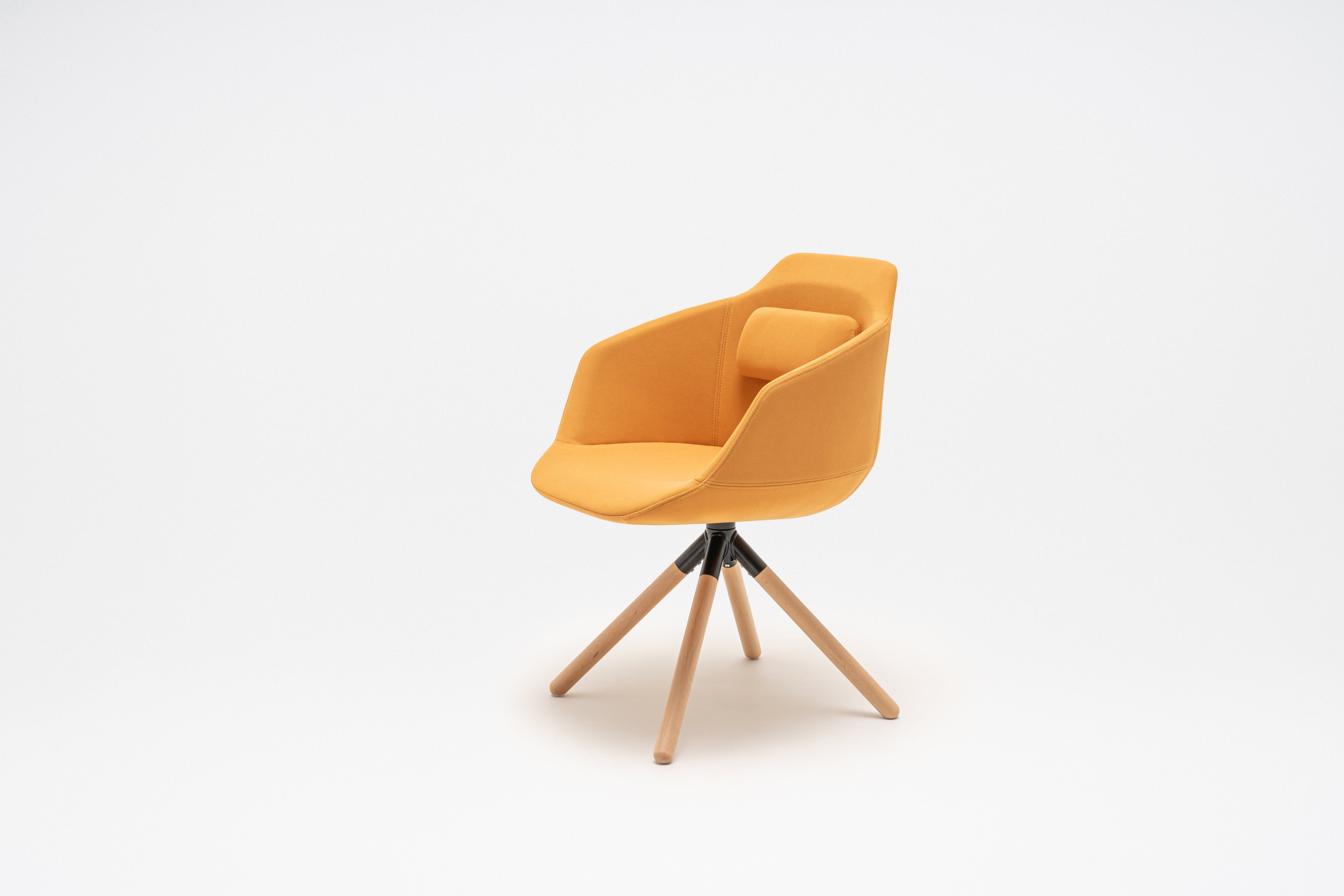 Bürostuhl Ultra -Holzbasis