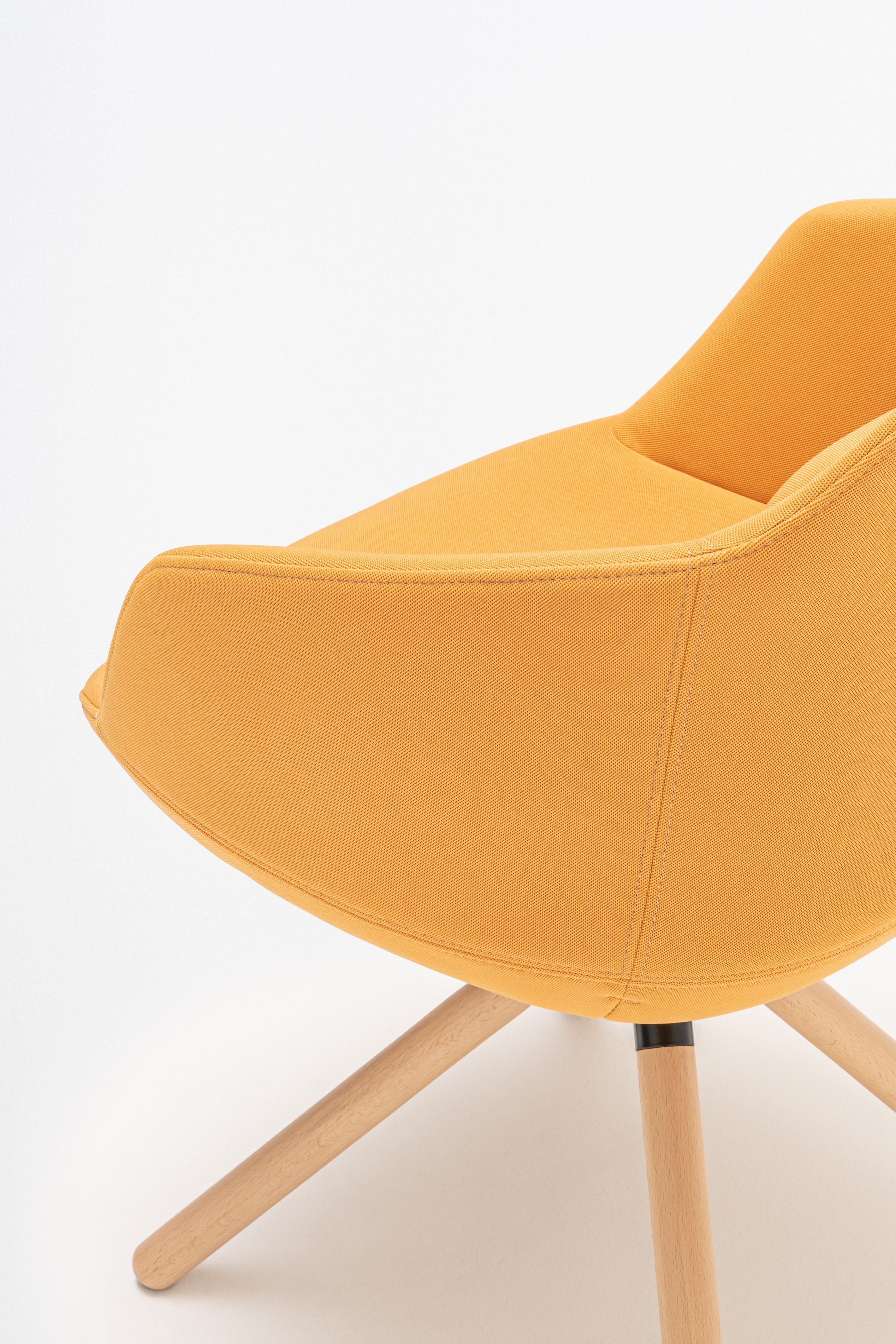 Bürostuhl Ultra -Holzbasis