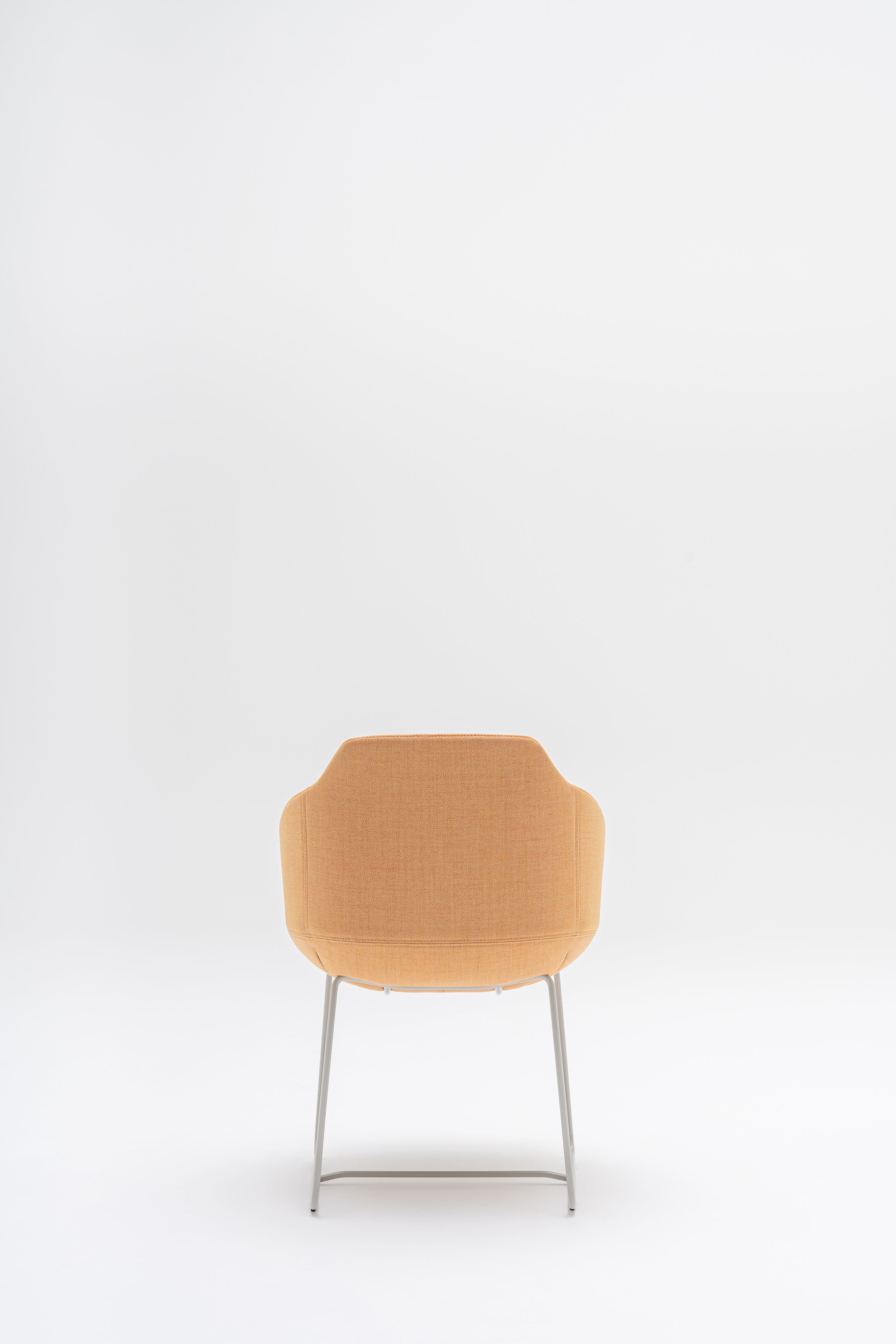 Ultra chair base skid base with footer to the hard surface