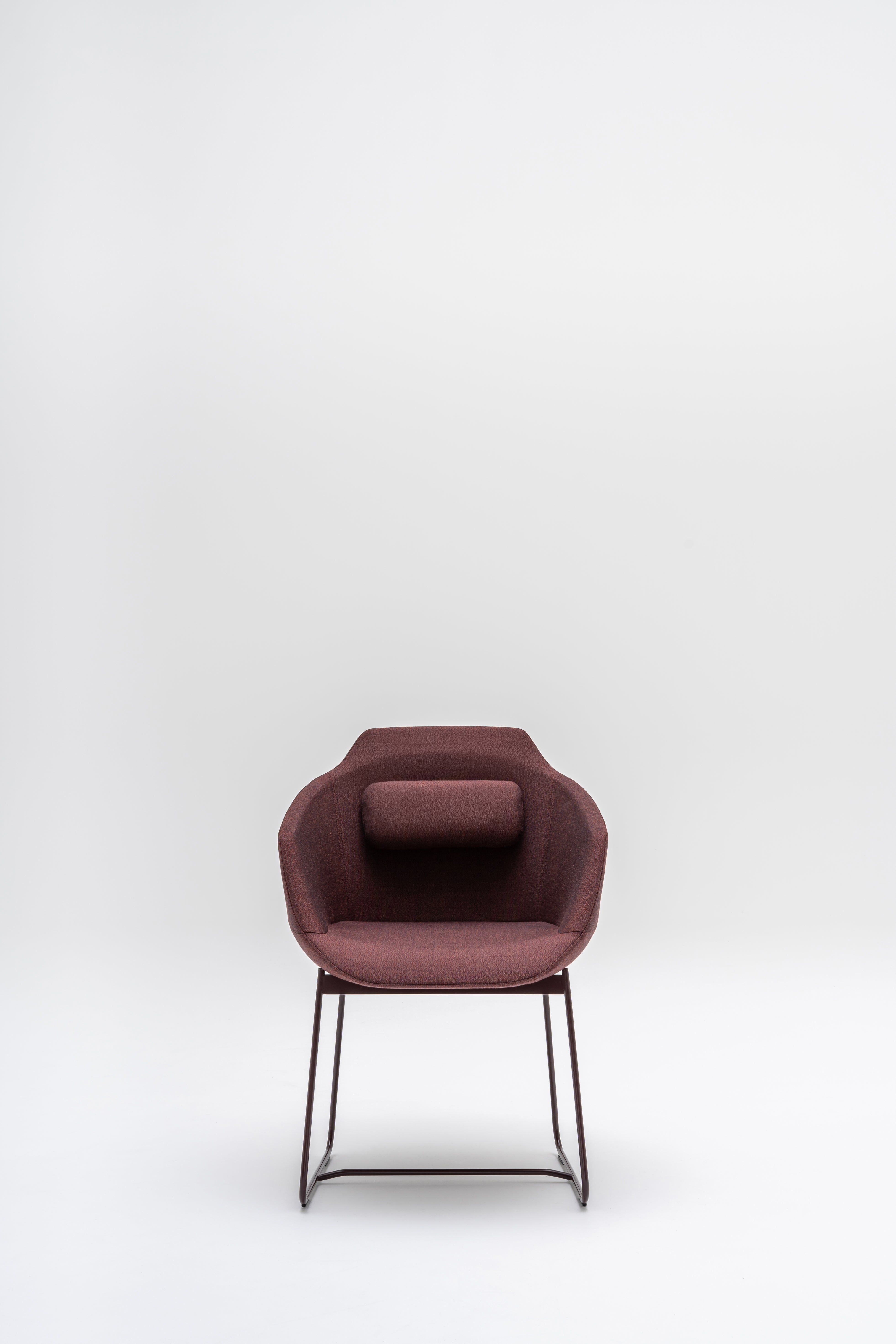 Stoel ULTRA met sledebasis en glijders voor zachte oppervlakken