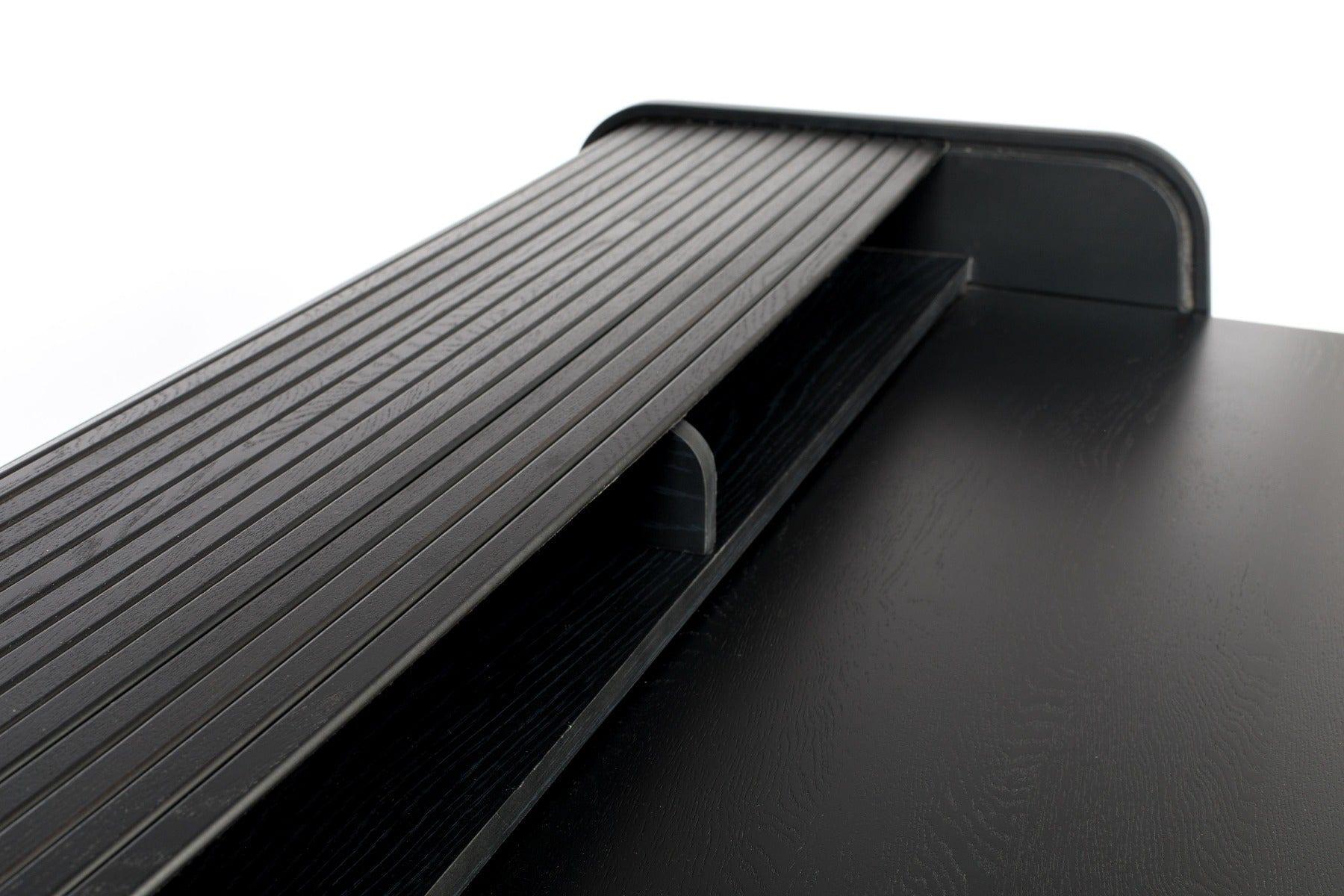 Sekretarzyk BARBIER czarny dąb Zuiver Eye on Design