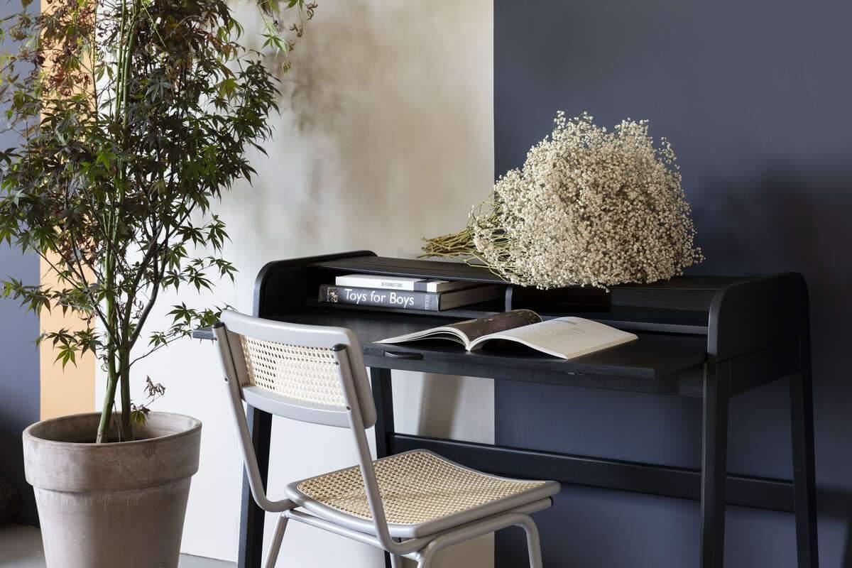 Sekretarzyk BARBIER czarny dąb Zuiver Eye on Design