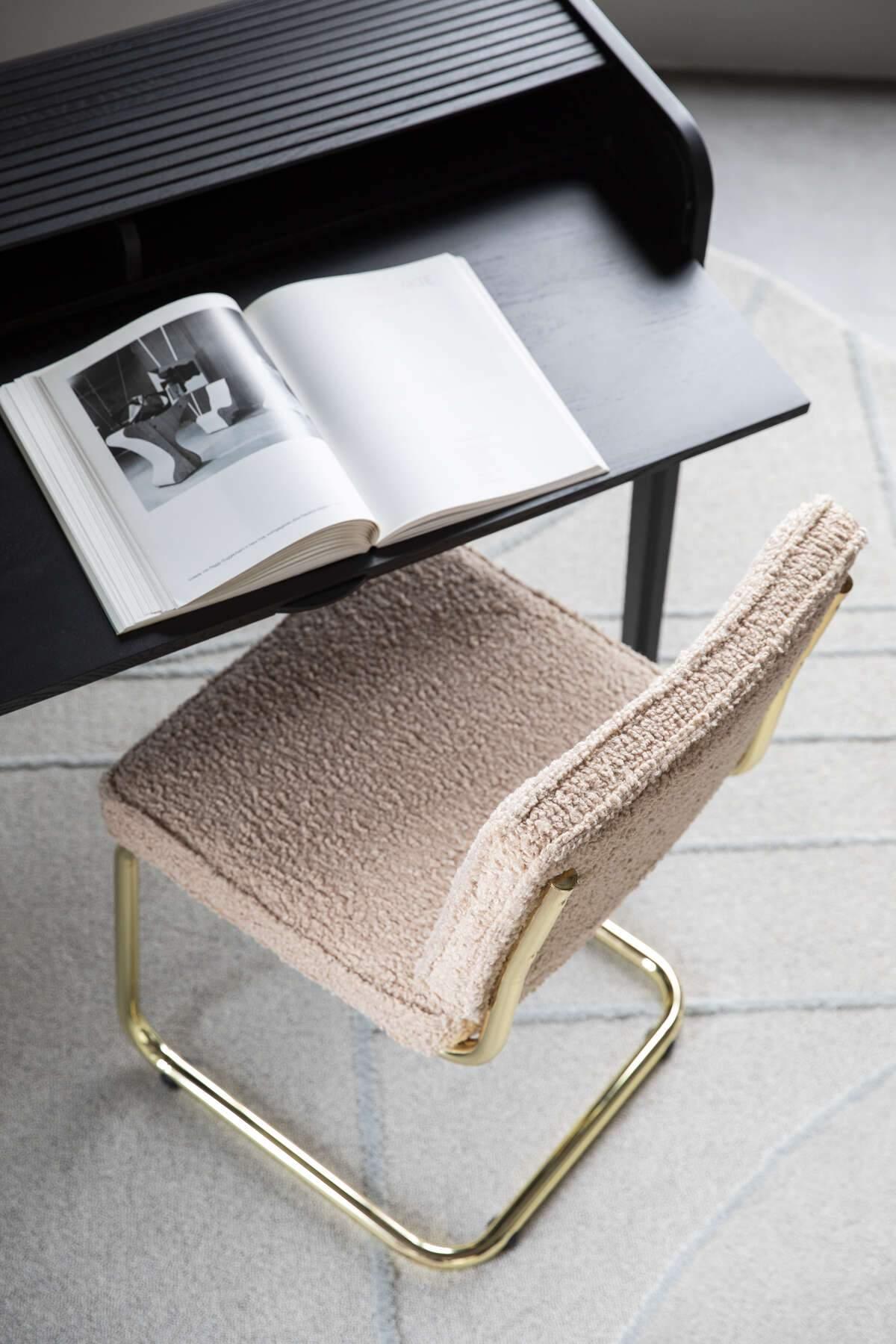 Sekretarzyk BARBIER czarny dąb Zuiver Eye on Design